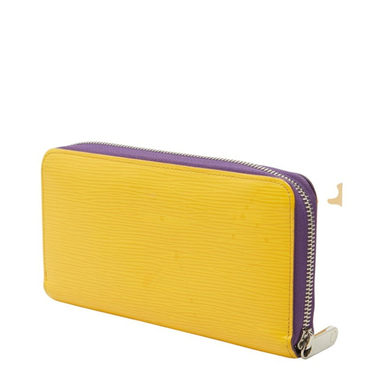 Louis Vuitton Citron Leather Long Wallet (Bi-Fold) (Pre-Owned)