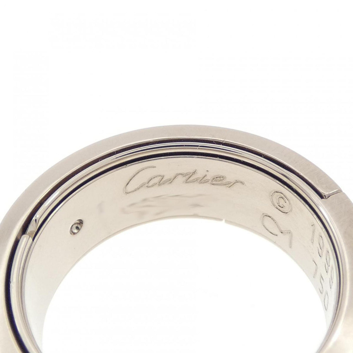 Cartier White Gold (18K) Band Ring (Pre-Owned)