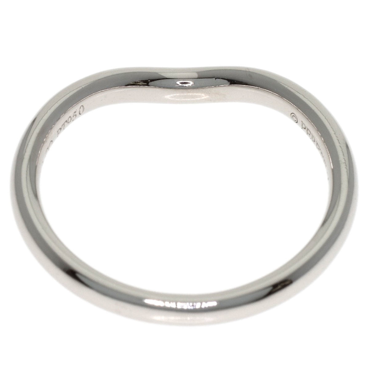 Tiffany Platinum 950 Band Ring (Pre-Owned)