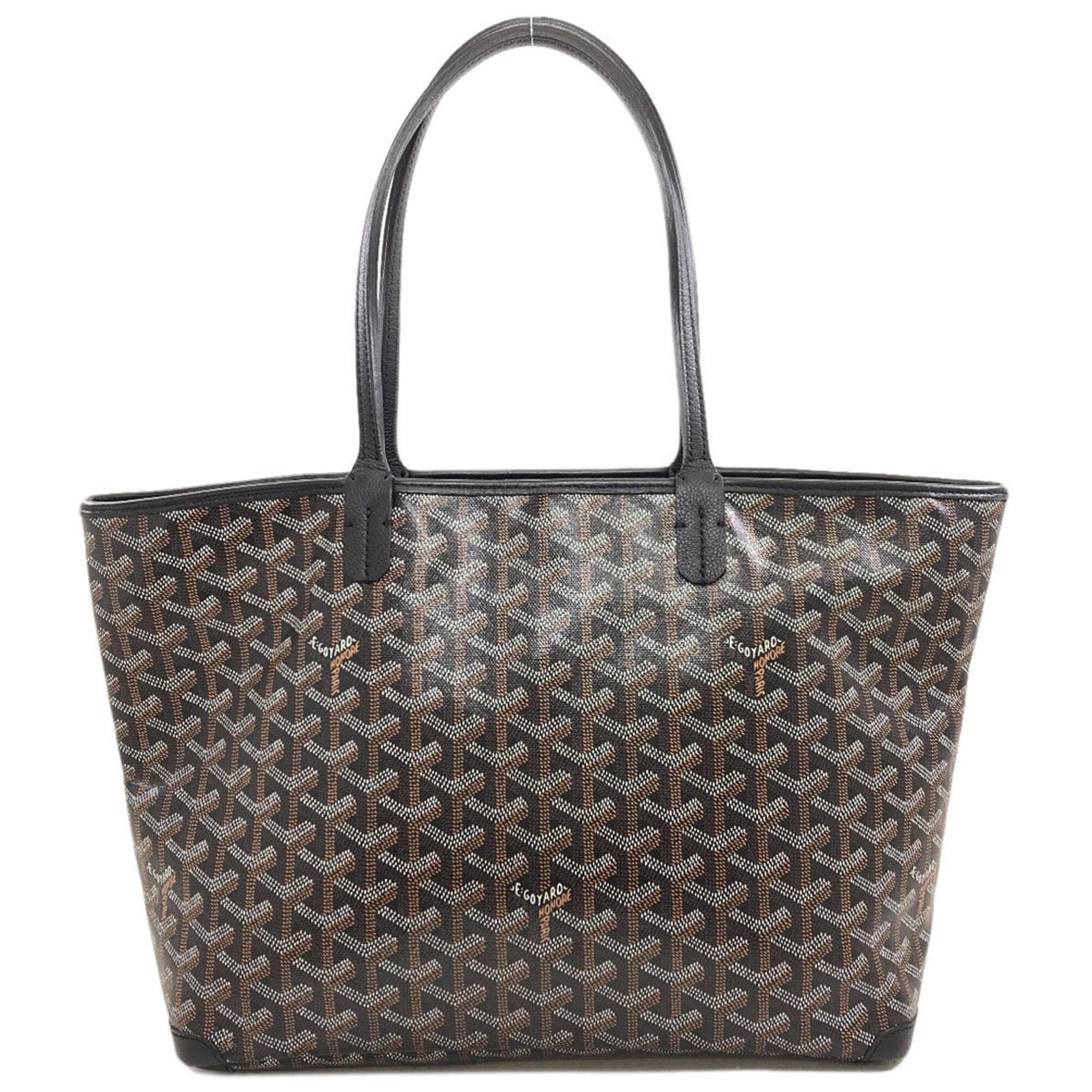 Goyard Brown Pvc Tote Bag (Pre-Owned)