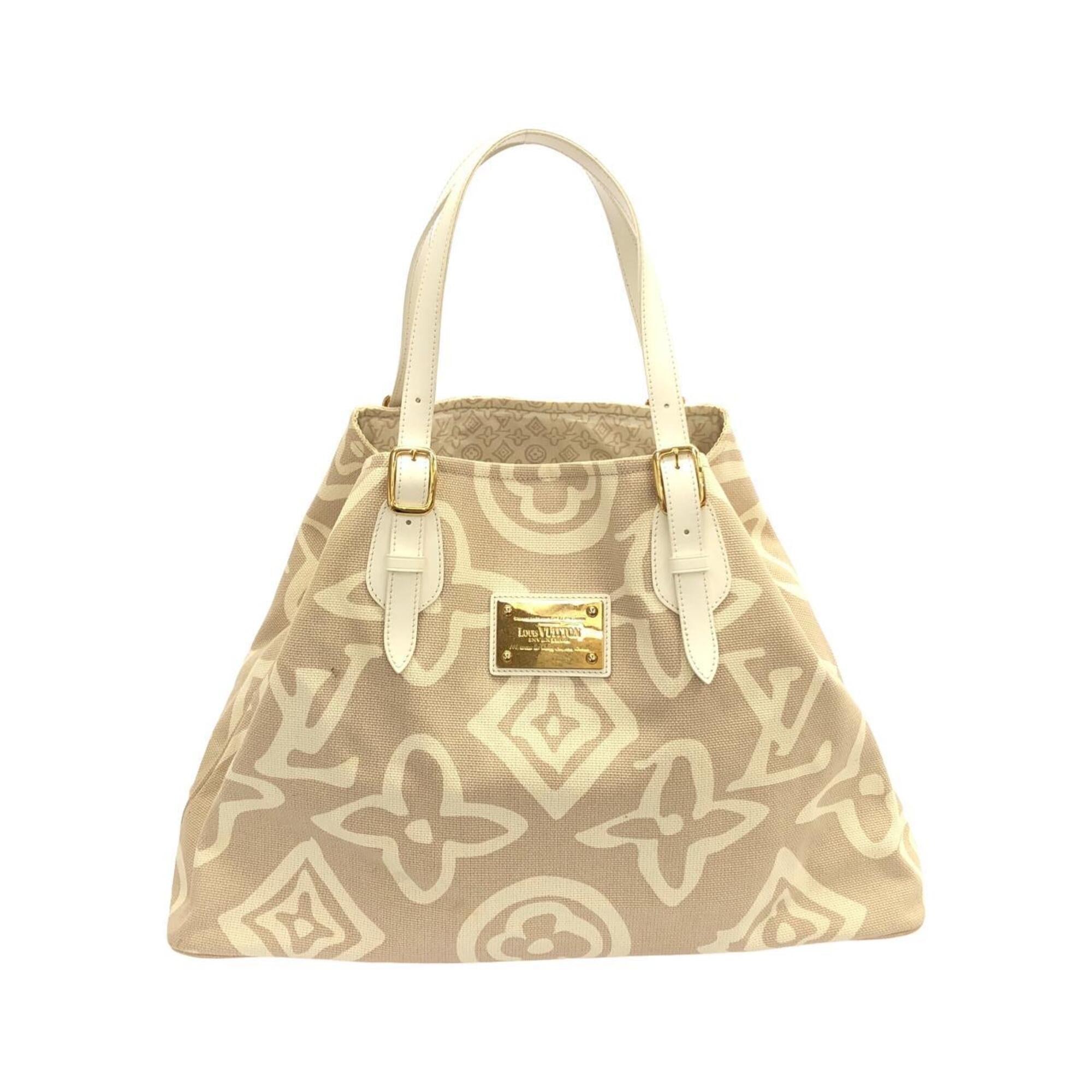 Louis Vuitton Sable Canvas Handbag (Pre-Owned)