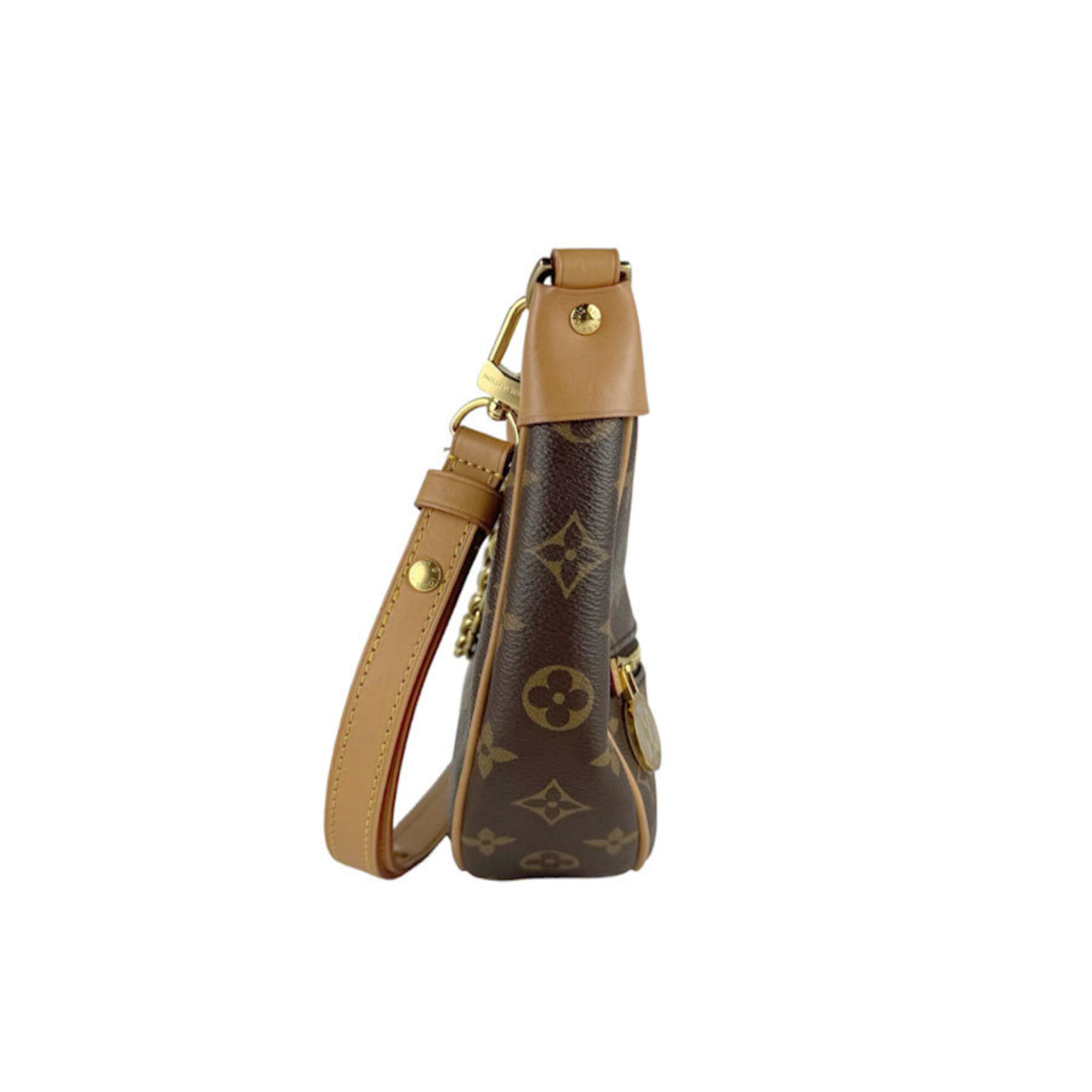 Louis Vuitton Brown Monogram Shoulder Bag (Pre-Owned)