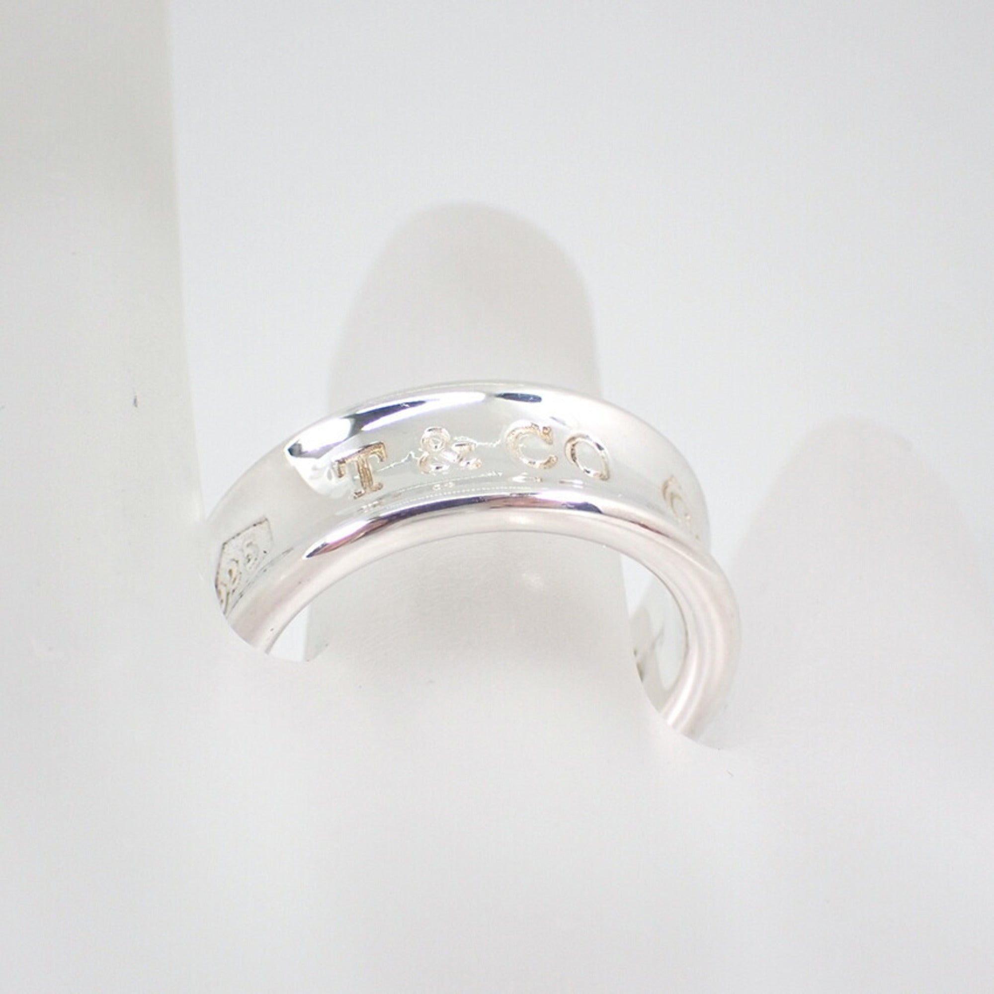 Tiffany Sterling Silver 925 Band Ring (Pre-Owned)