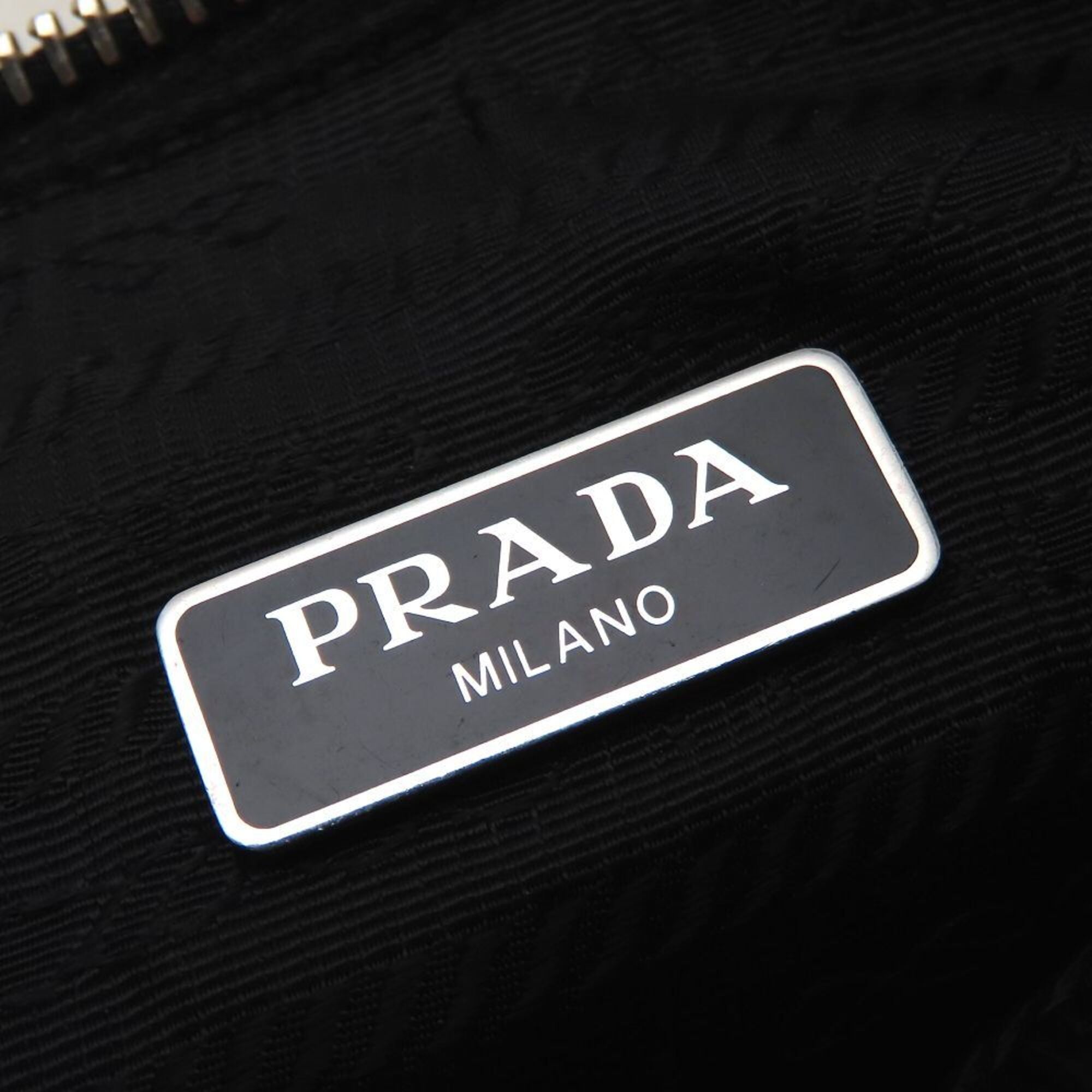 Prada Black Nero Nylon Shoulder Bag (Pre-Owned)