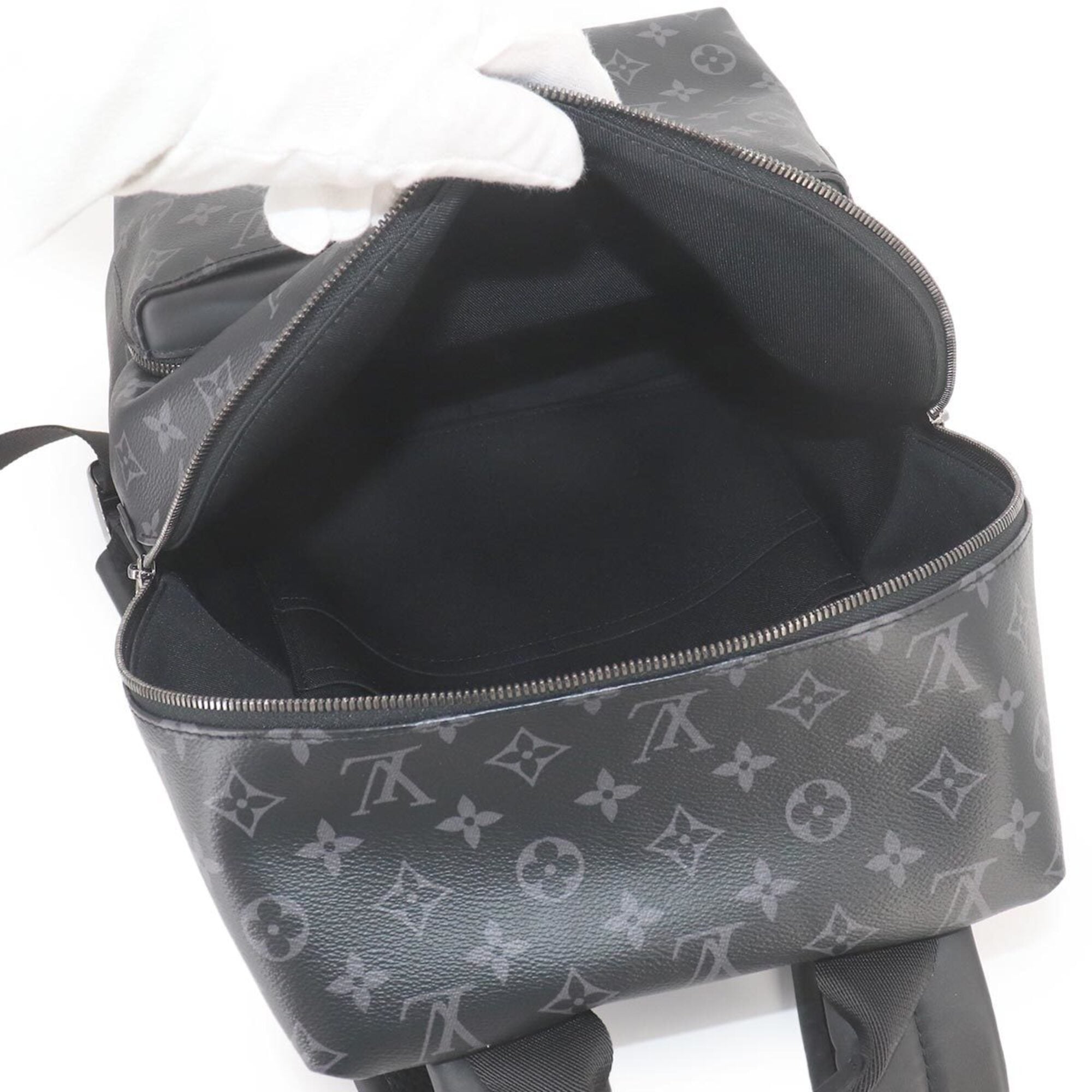 Louis Vuitton Black Monogram Eclipse Monogram Eclipse Backpack (Pre-Owned)