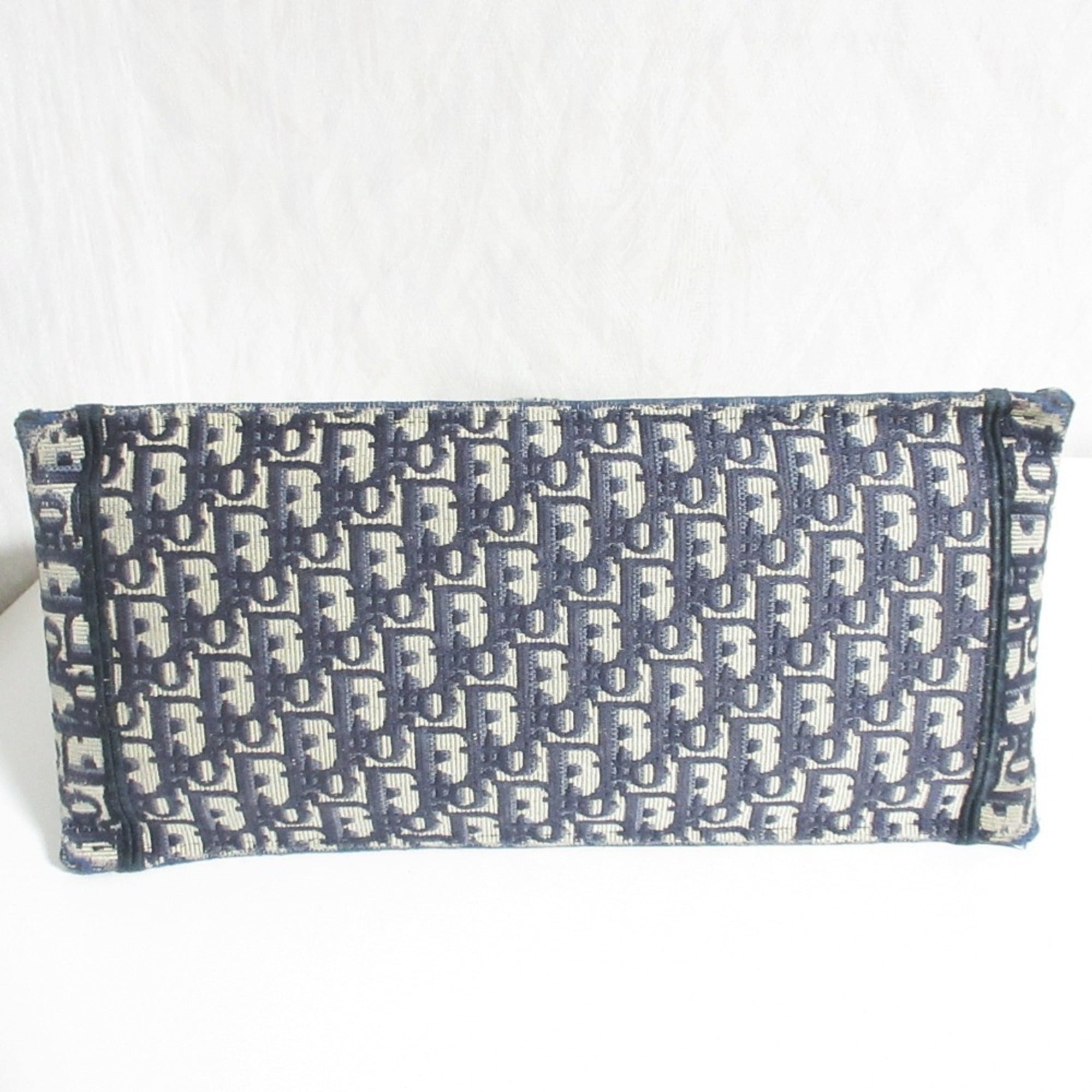 Christian Dior Navy Handbag Tote Bag (Pre-Owned)