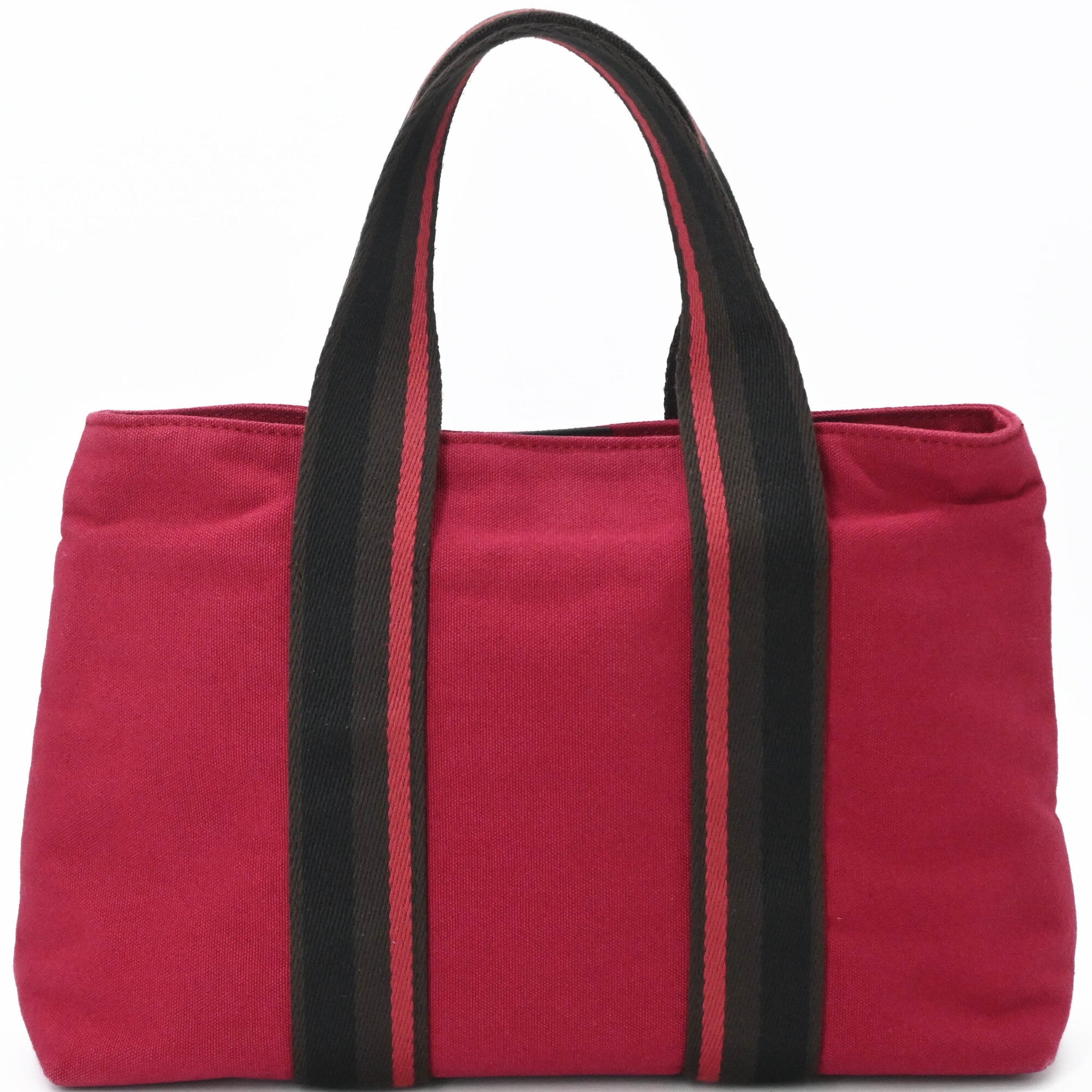 Hermes Pink Canvas Handbag (Pre-Owned)