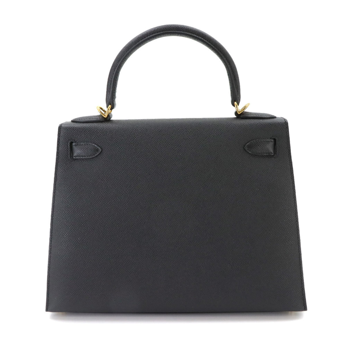 Hermes Black Epsom Leather Handbag (Pre-Owned)