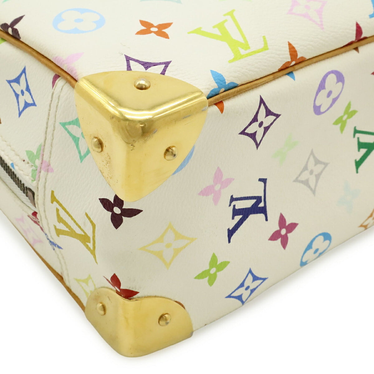 Louis Vuitton Monogram Multicolore Blanc Monogram Handbag (Pre-Owned)
