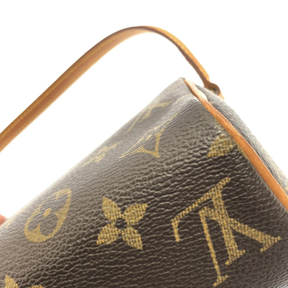 Louis Vuitton Marron Monogram Coated Canvas Handbag (Pre-Owned)