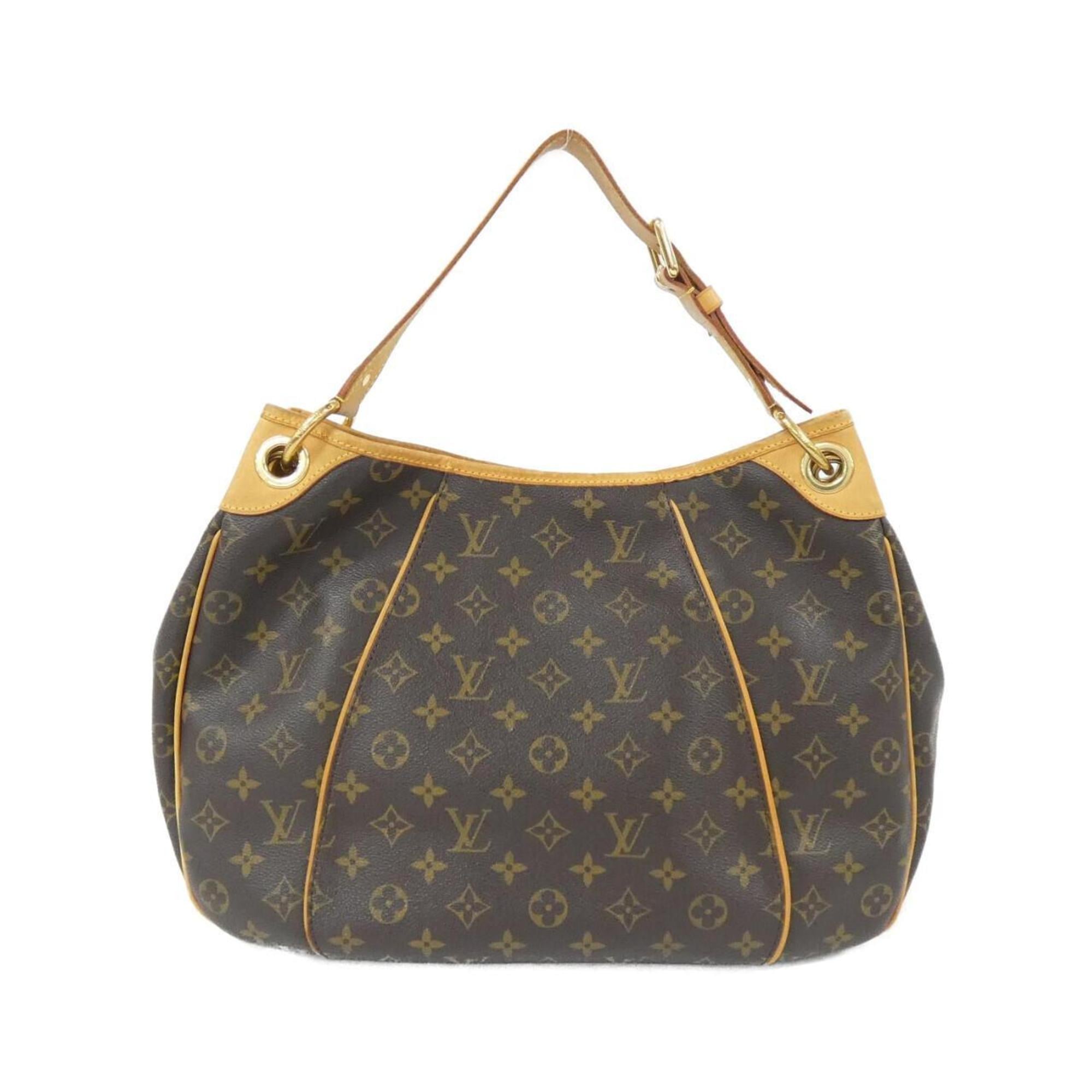 Louis Vuitton Monogram Marron Coated Canvas Shoulder Bag (Pre-Owned)