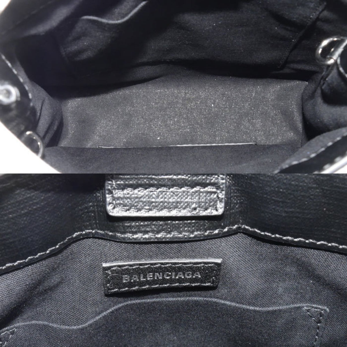 Balenciaga Black Leather Tote Bag (Pre-Owned)