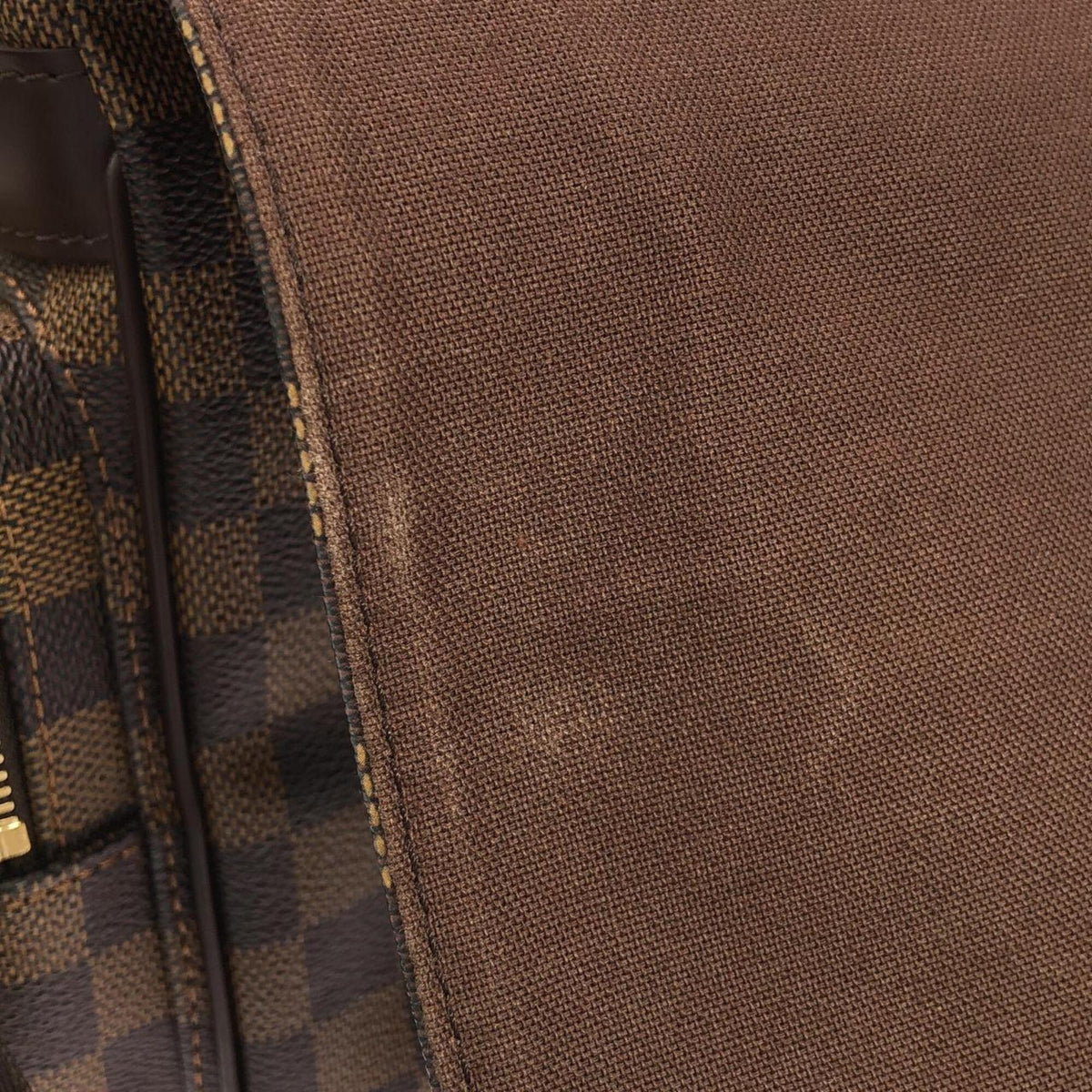 Louis Vuitton Brown Coated Canvas Shoulder Bag (Pre-Owned)