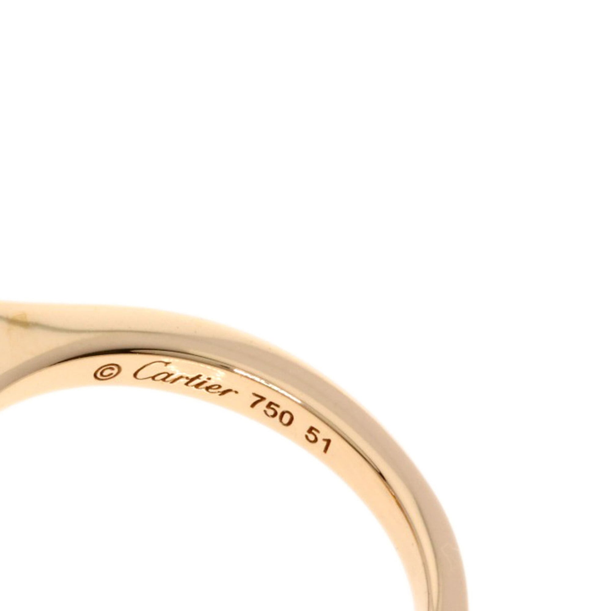 Cartier Pink Gold Pink Gold (18K) Band Ring (Pre-Owned)