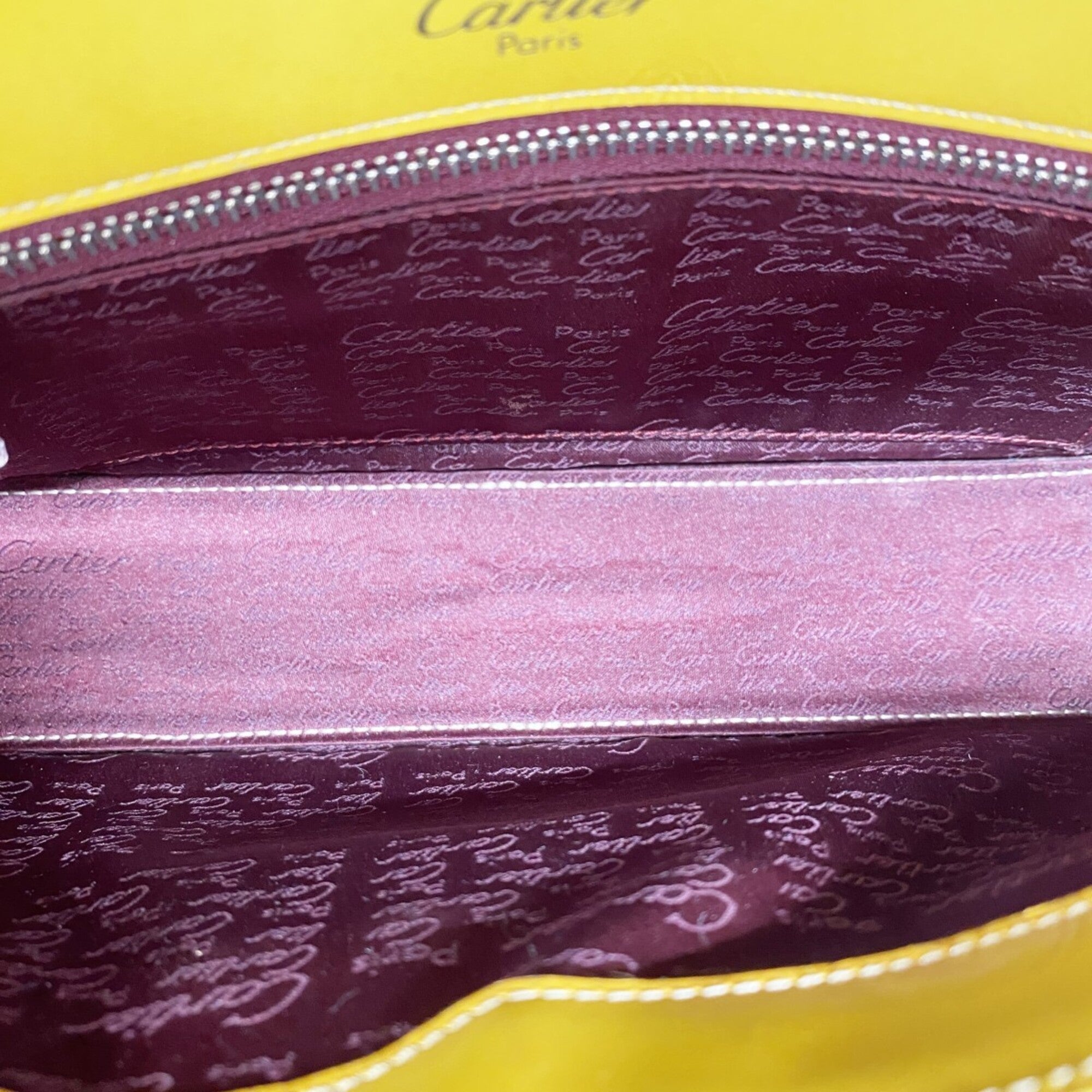 Cartier Yellow Handbag (Pre-Owned)