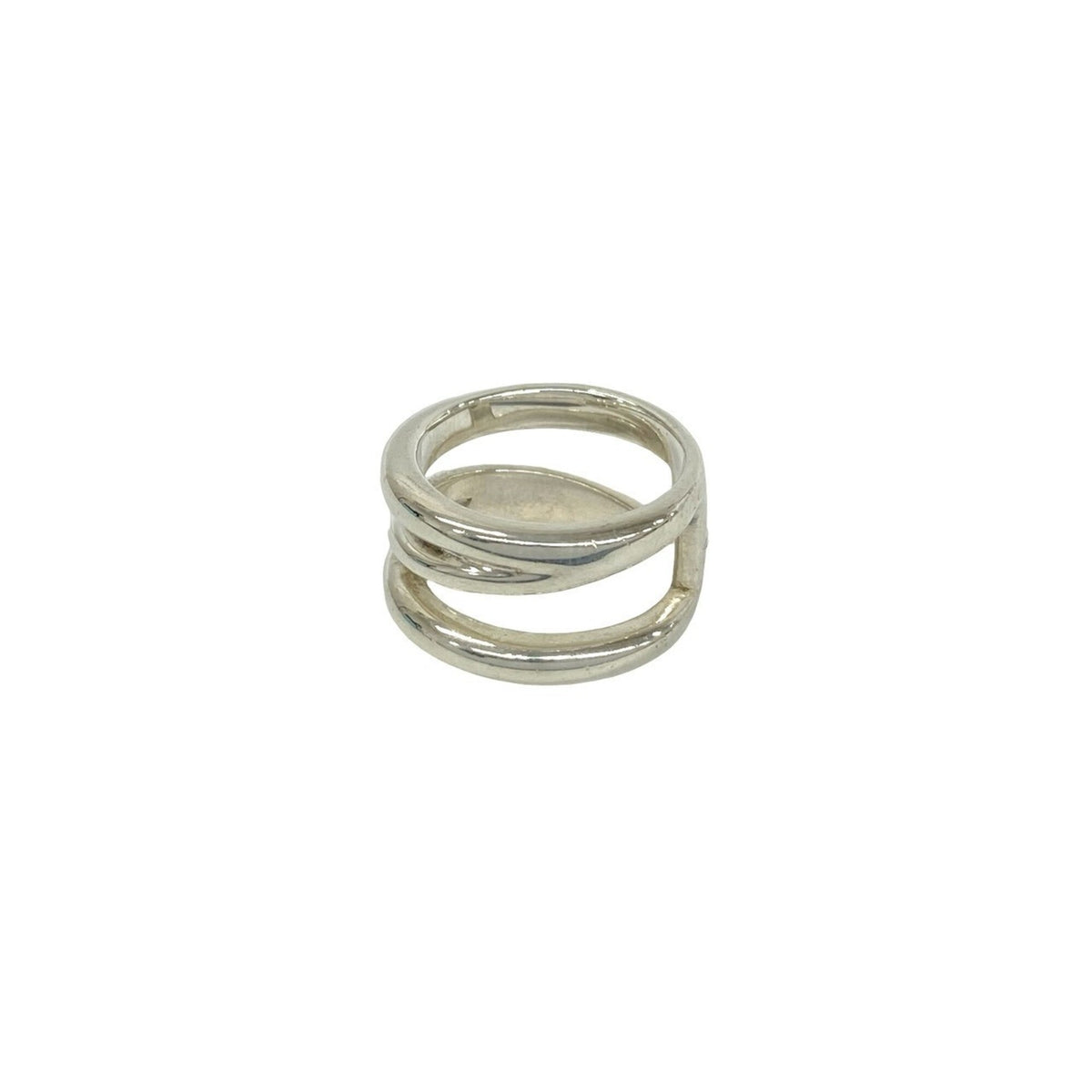 Tiffany Silver Silver 925 Band Ring (Pre-Owned)