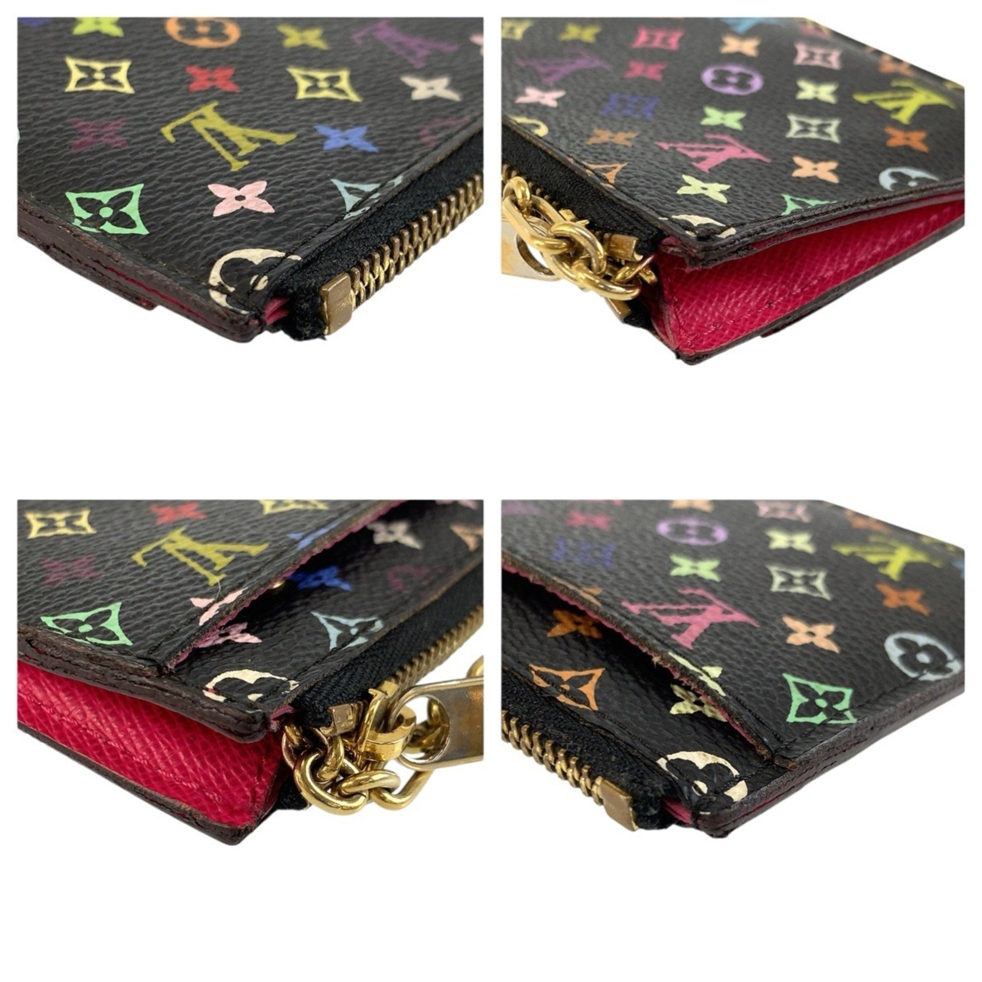 Louis Vuitton Noir Monogram Multicolore Pochette (Pre-Owned)