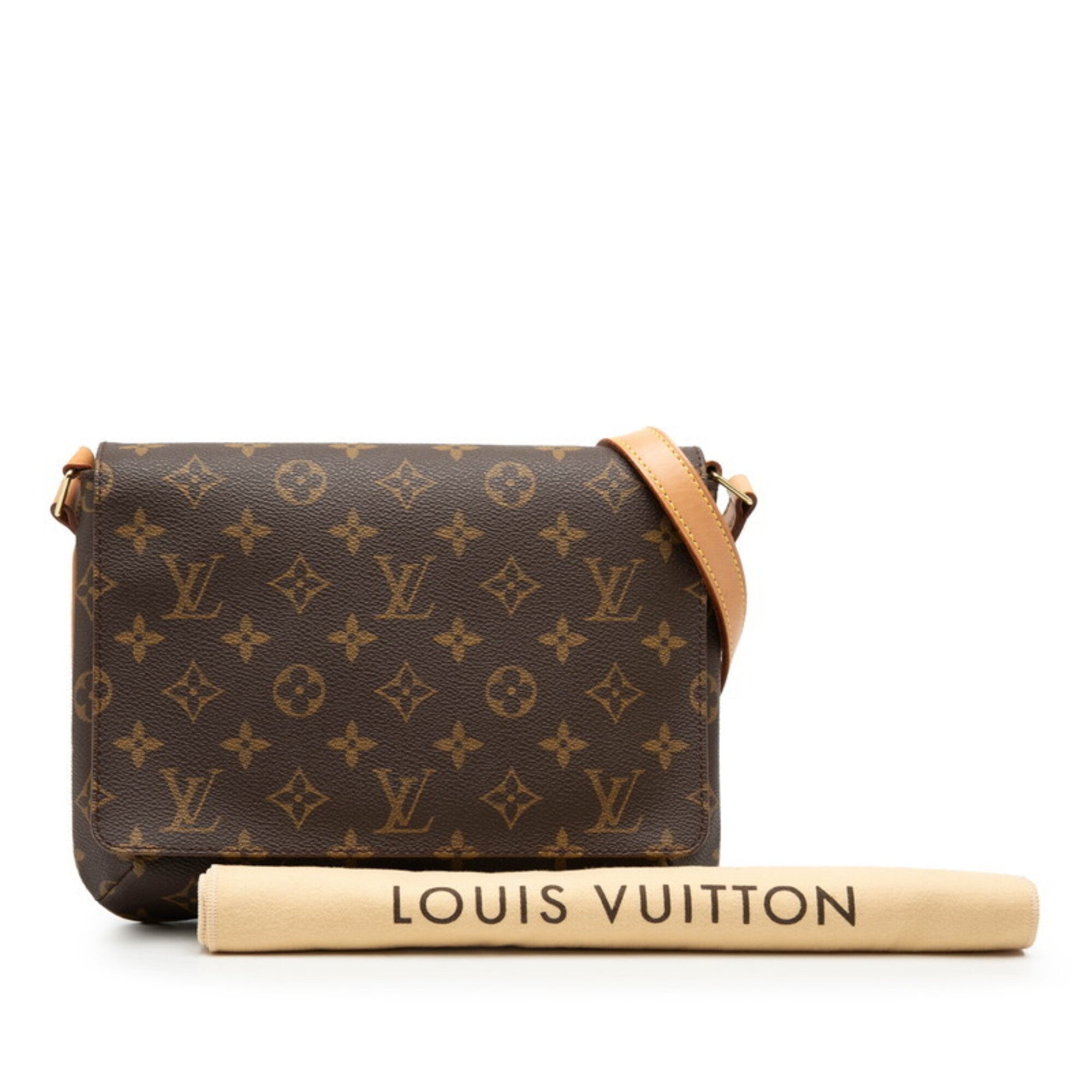 Louis Vuitton Monogram Brown Pvc Leather Shoulder Bag (Pre-Owned)