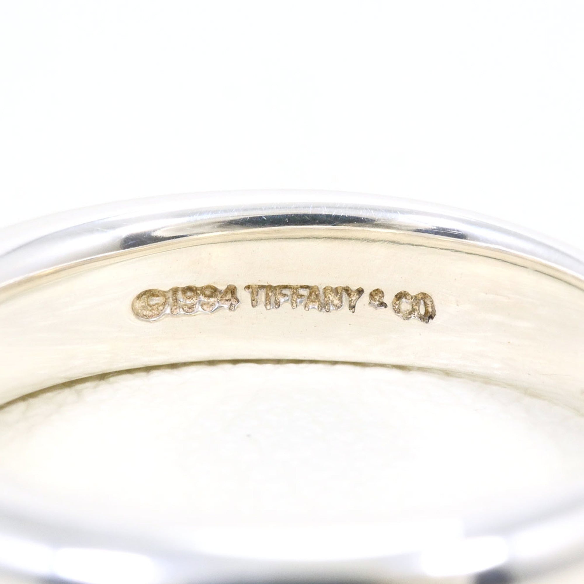Tiffany Yellow Gold (18K) Silver 925 Band Ring (Pre-Owned)