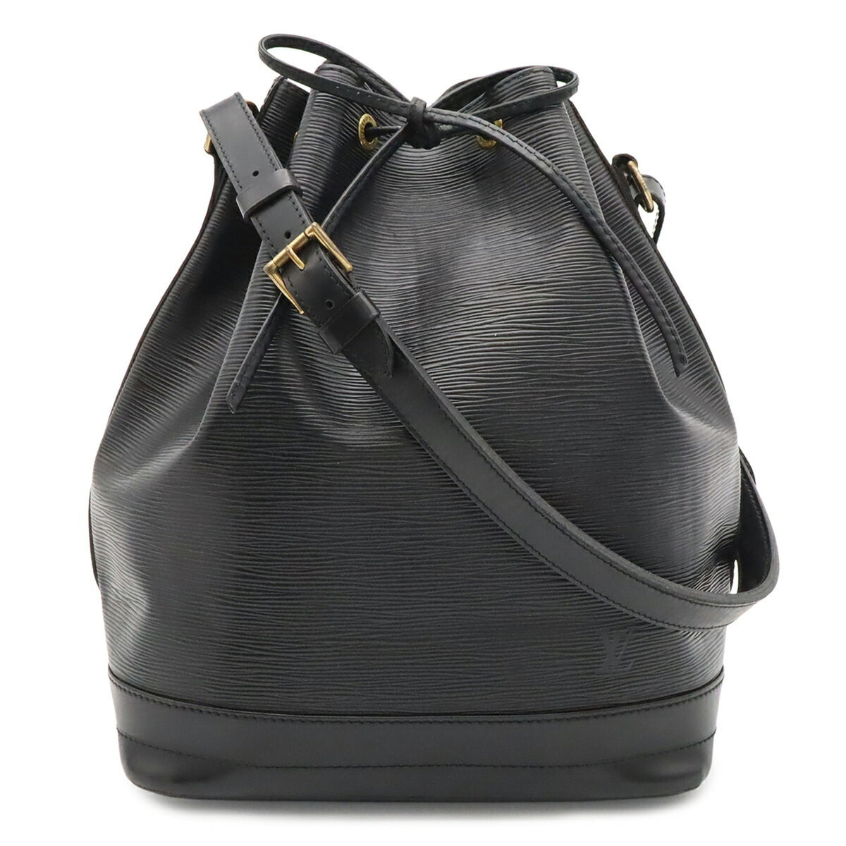 Louis Vuitton Epi Black Noir Epi Leather Shoulder Bag (Pre-Owned)