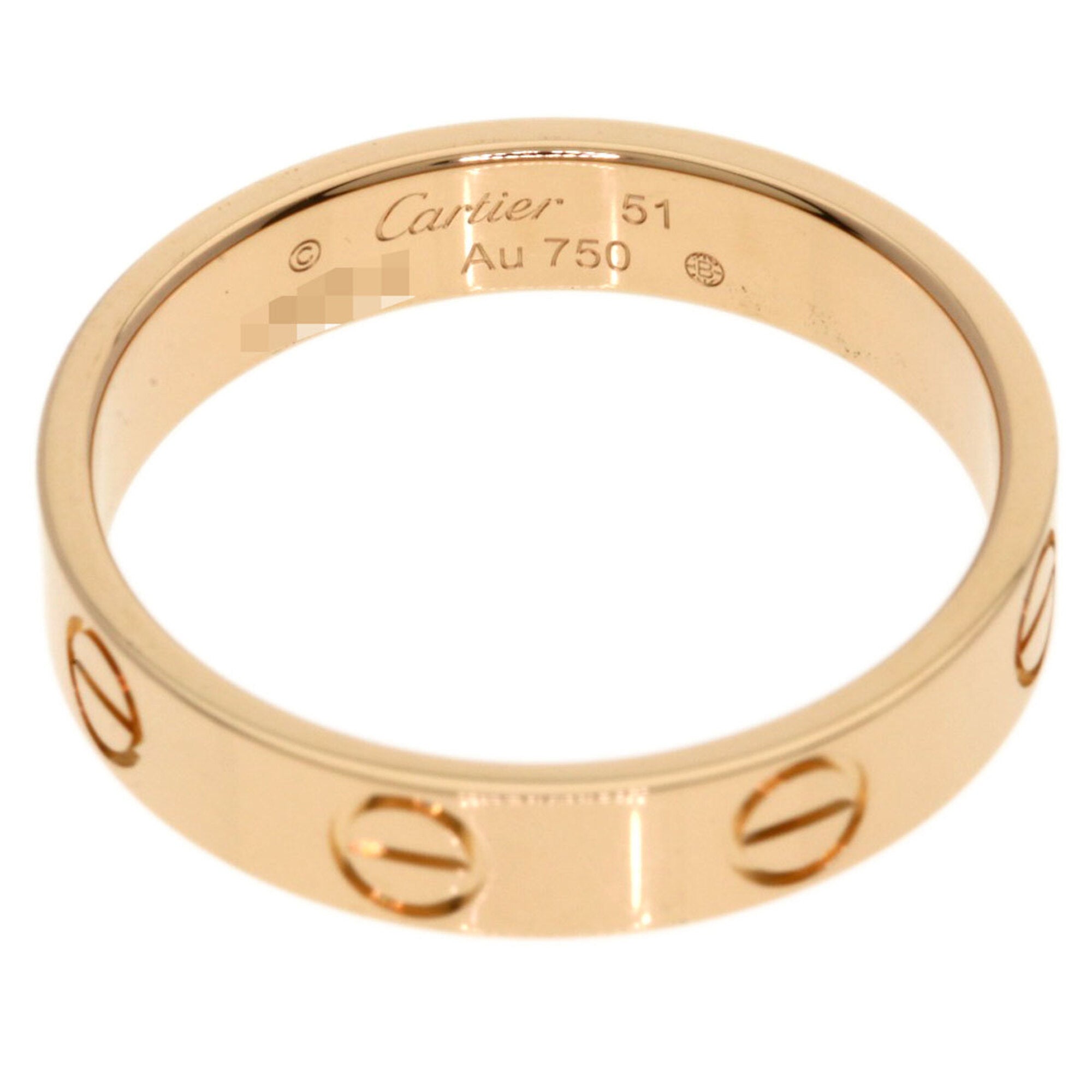 Cartier Pink Gold (18K) Band Ring (Pre-Owned)