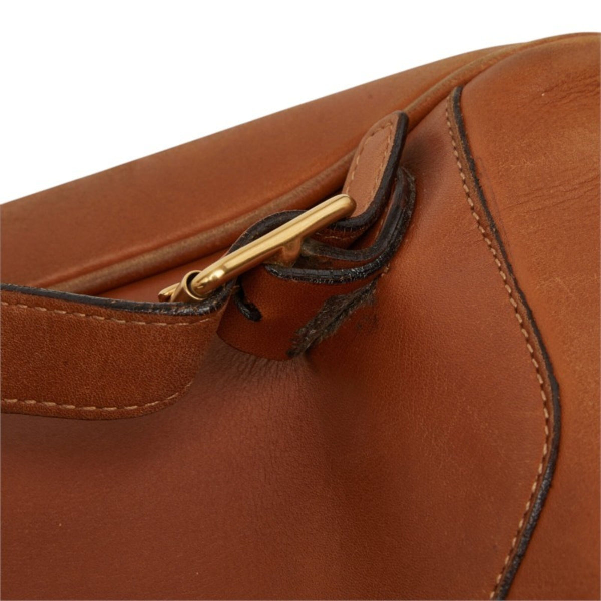 Gucci Brown Leather Backpack (Pre-Owned)