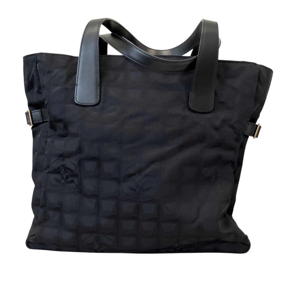 Chanel New Travel Line Black New Travel Line Tote Bag (Pre-Owned)