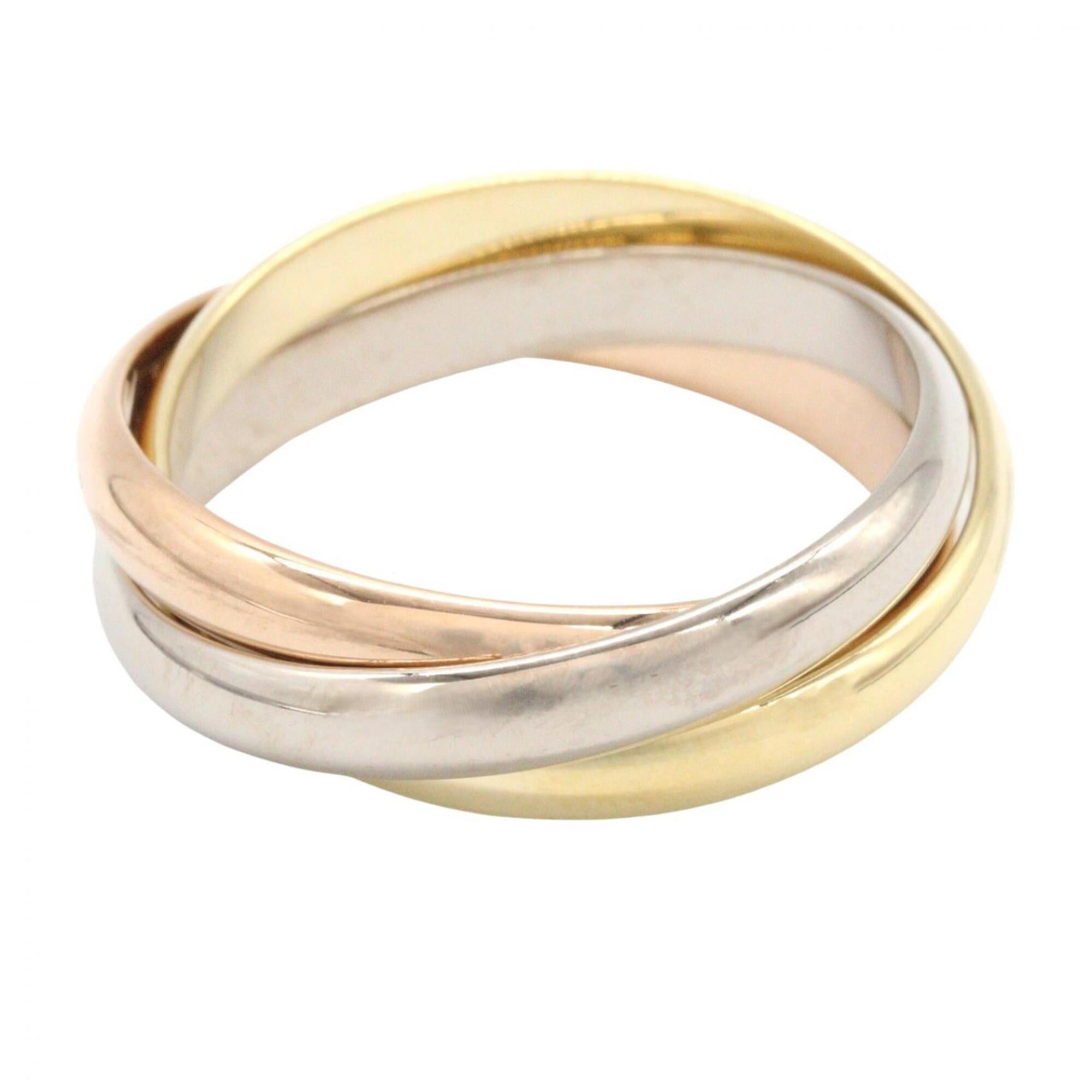 Cartier Gold Silver Yellow Gold (18K) Pink Gold (18K) White Gold (18K) Band Ring (Pre-Owned)