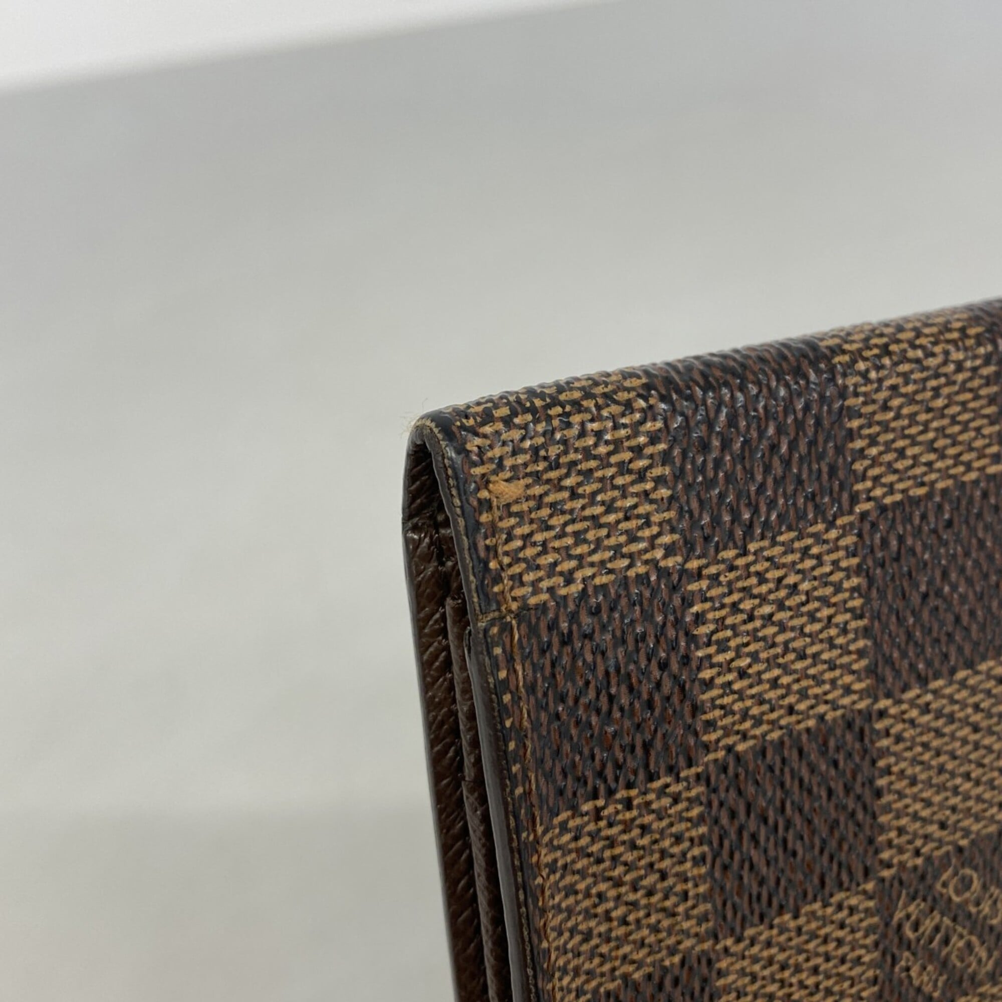 Louis Vuitton Ebene Long Bill Wallet (Bi-Fold) (Pre-Owned)