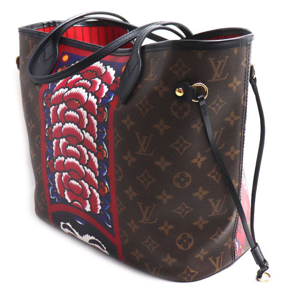 Louis Vuitton Brown Monogram Pouch Tote Bag (Pre-Owned)