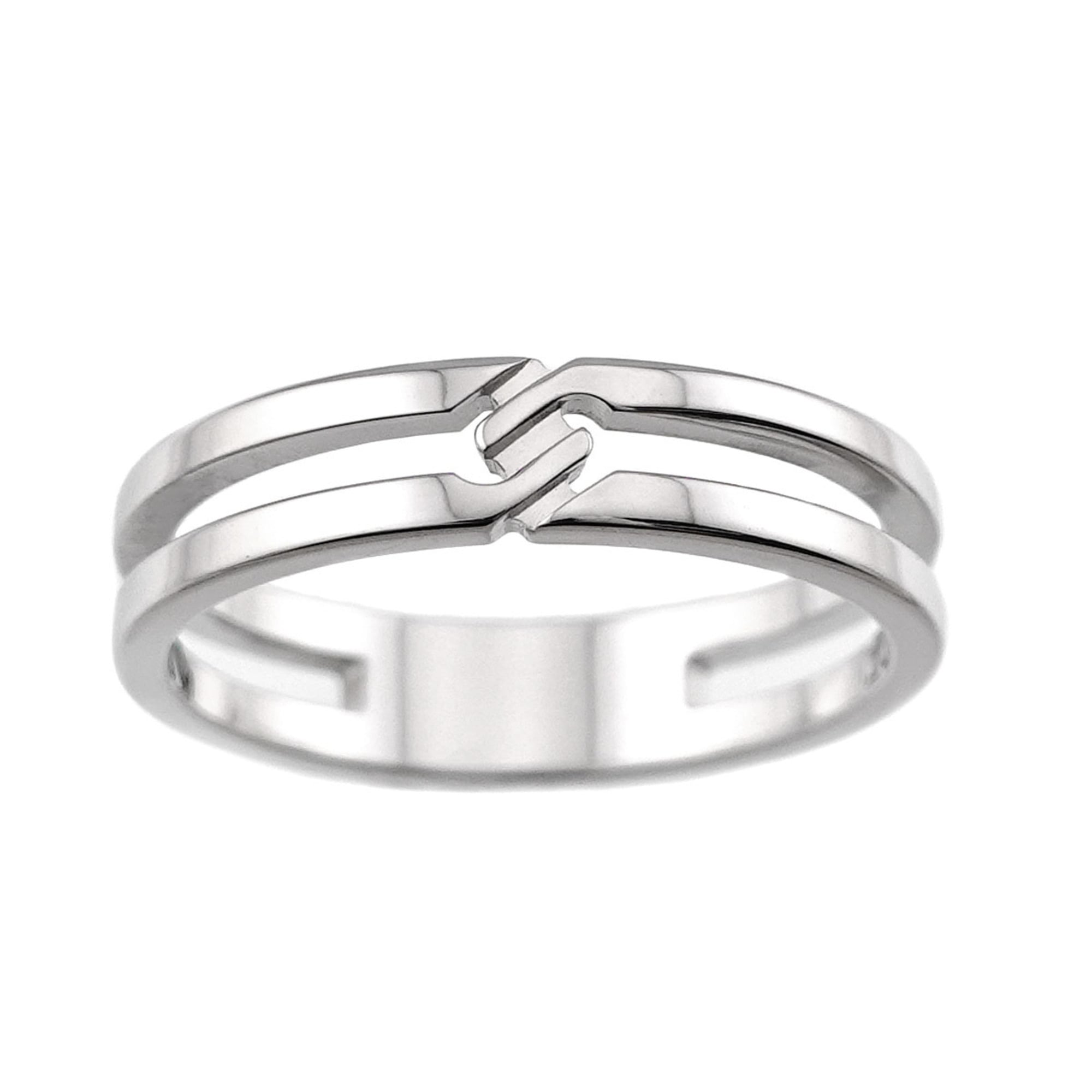 Gucci White Gold (18K) Band Ring (Pre-Owned)