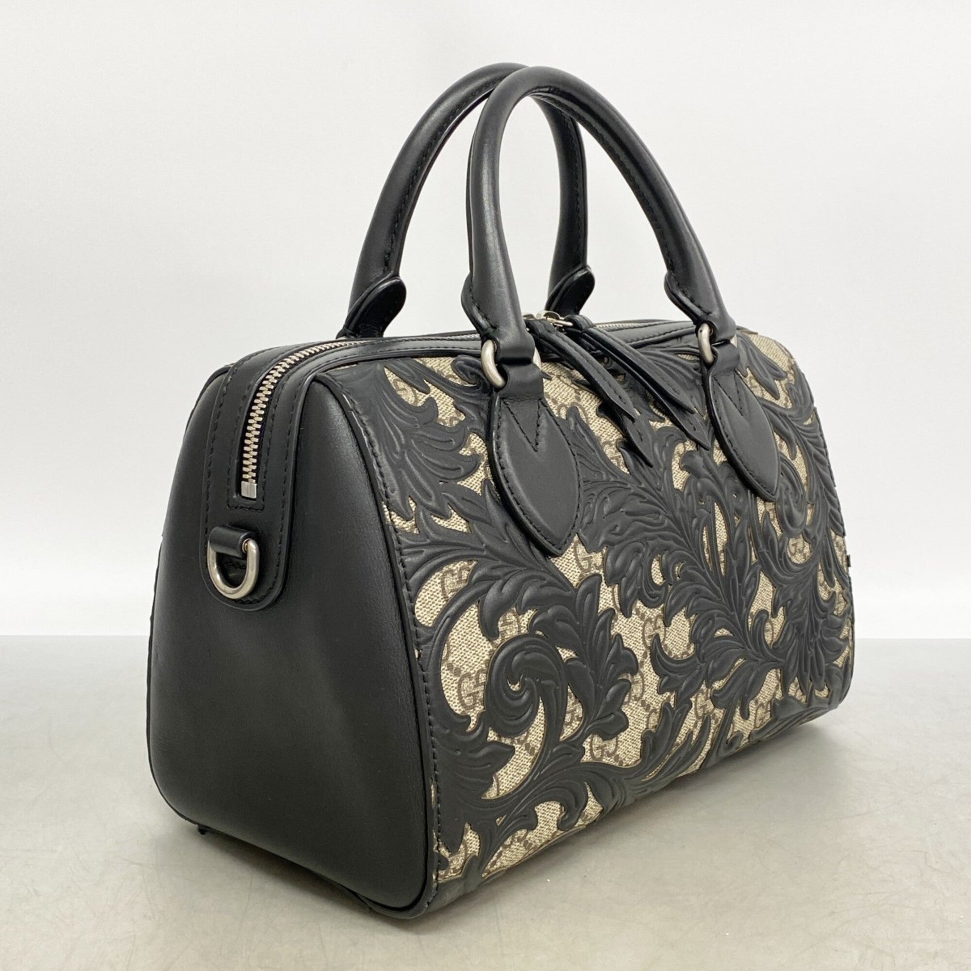 Gucci Black Pvc Handbag (Pre-Owned)