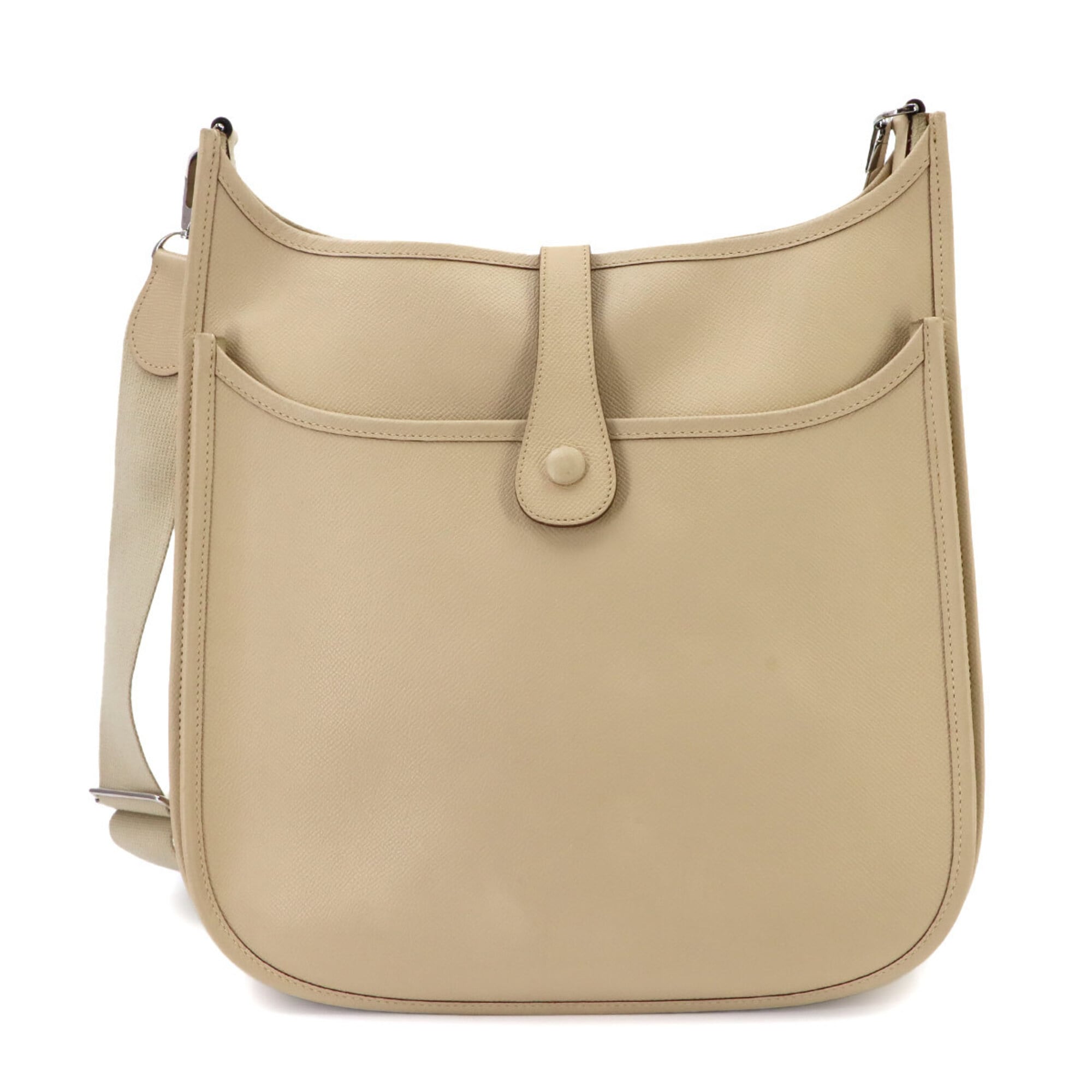 Hermes Parchemin Epsom Leather Handbag Shoulder Bag (Pre-Owned)
