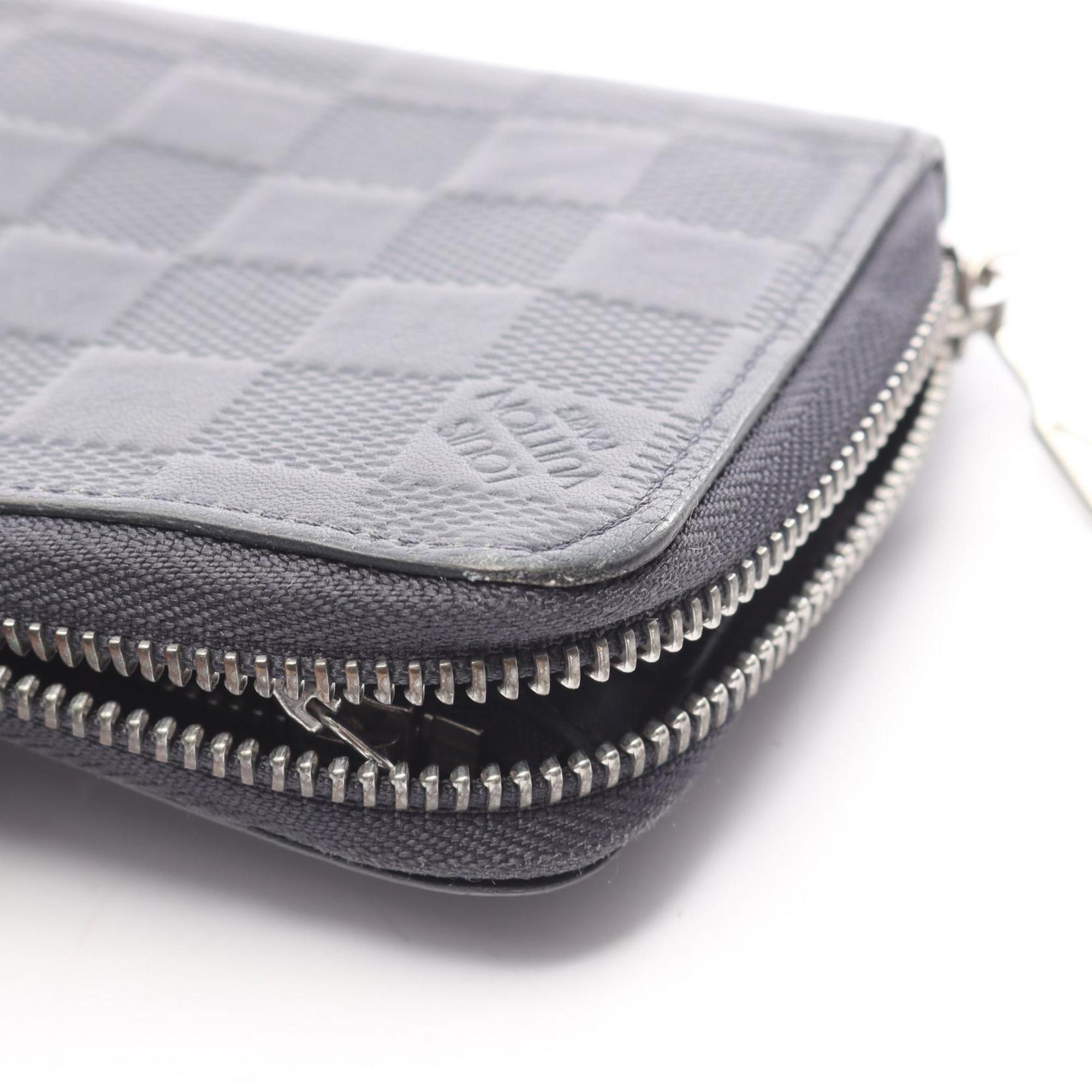 Louis Vuitton Cosmos Infini Navy Damier Infini Long Wallet (Bi-Fold) (Pre-Owned)