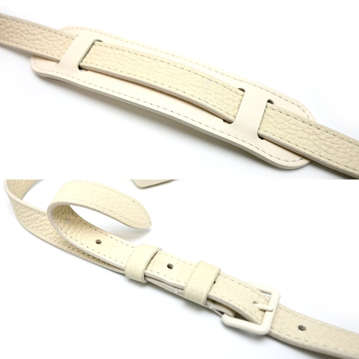 Louis Vuitton White Leather Shoulder Bag (Pre-Owned)