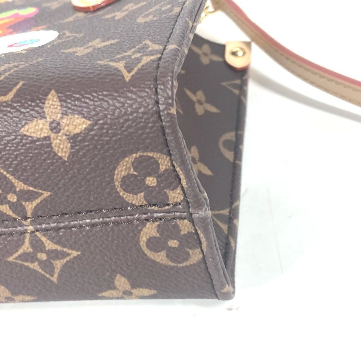 Louis Vuitton Brown Monogram Canvas Handbag (Pre-Owned)