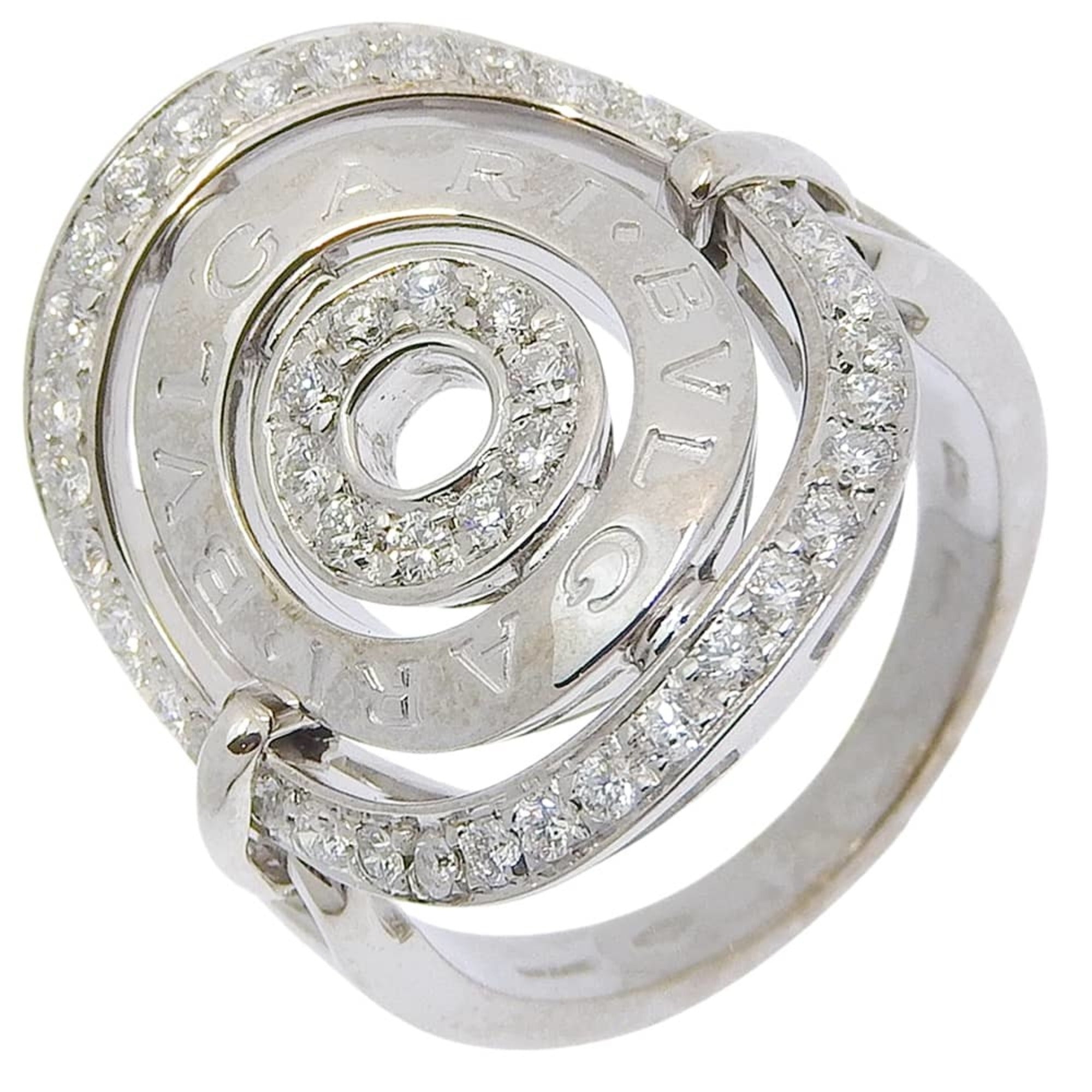 Bvlgari White Gold (18K) Band Ring (Pre-Owned)
