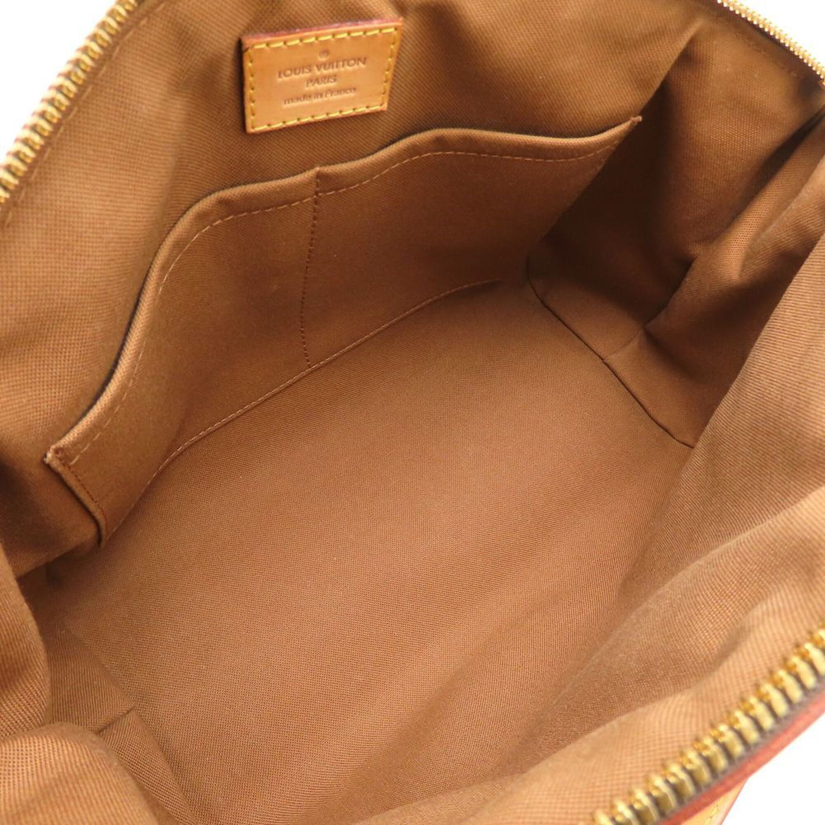 Louis Vuitton Brown Monogram Canvas Handbag (Pre-Owned)