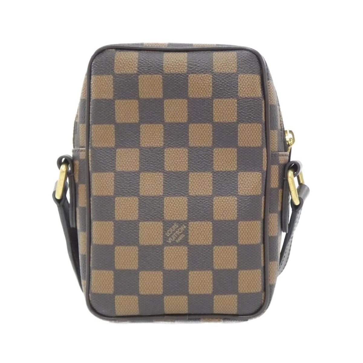 Louis Vuitton Ebene Coated Canvas Shoulder Bag (Pre-Owned)