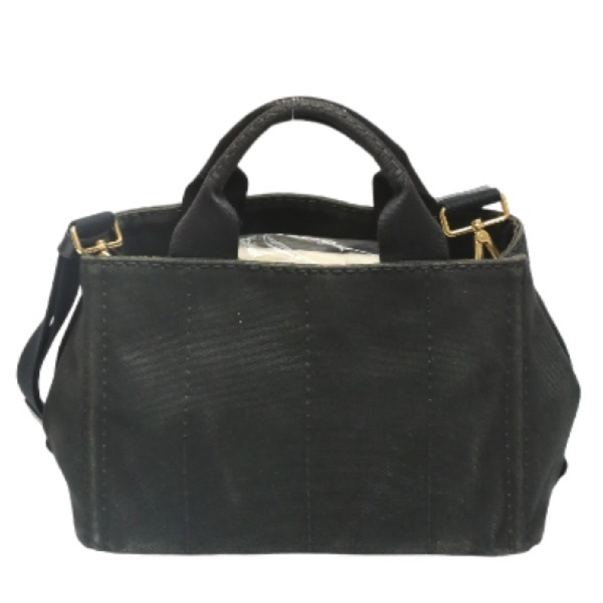 Prada Black Denim Tote Bag (Pre-Owned)