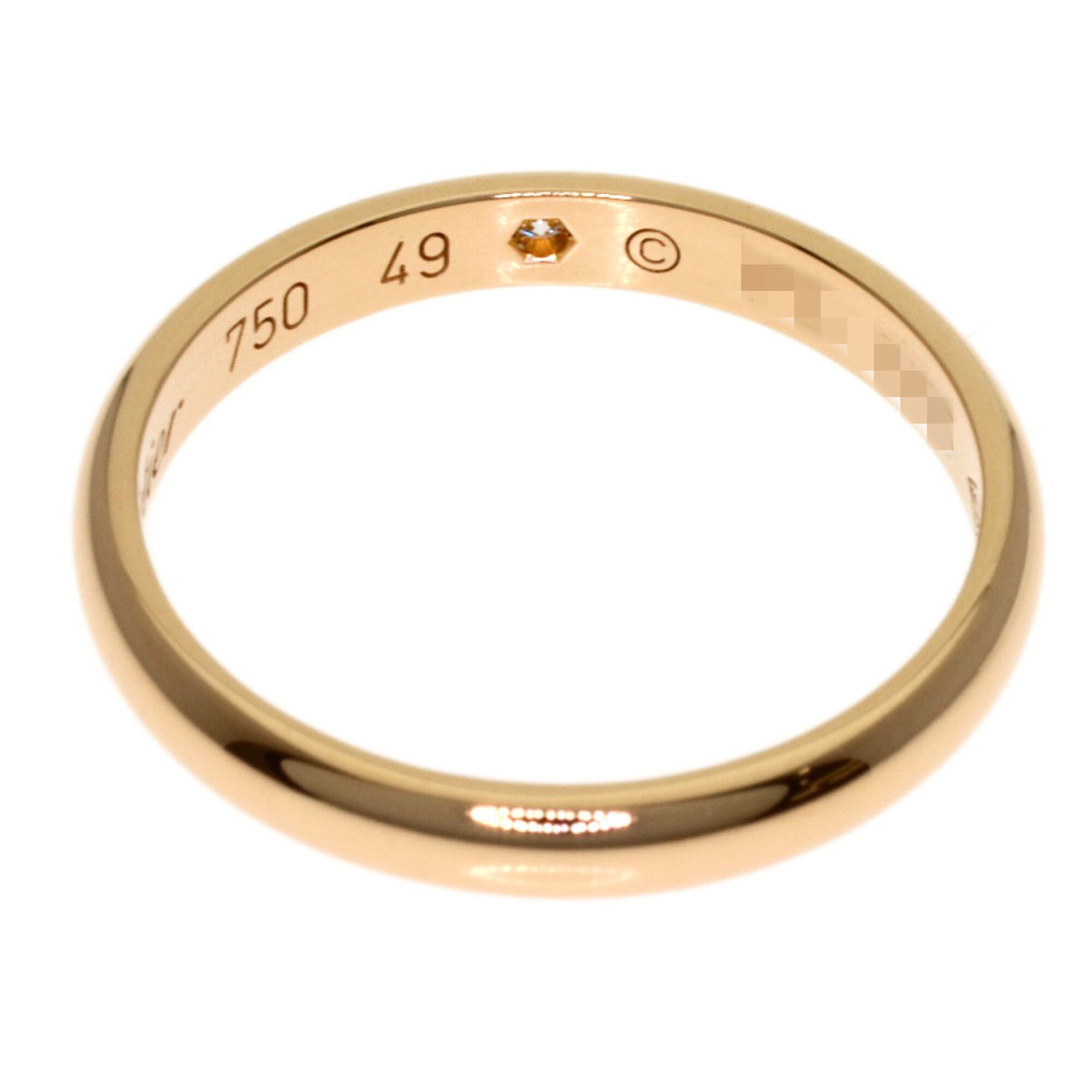 Cartier Pink Gold (18K) Band Ring (Pre-Owned)