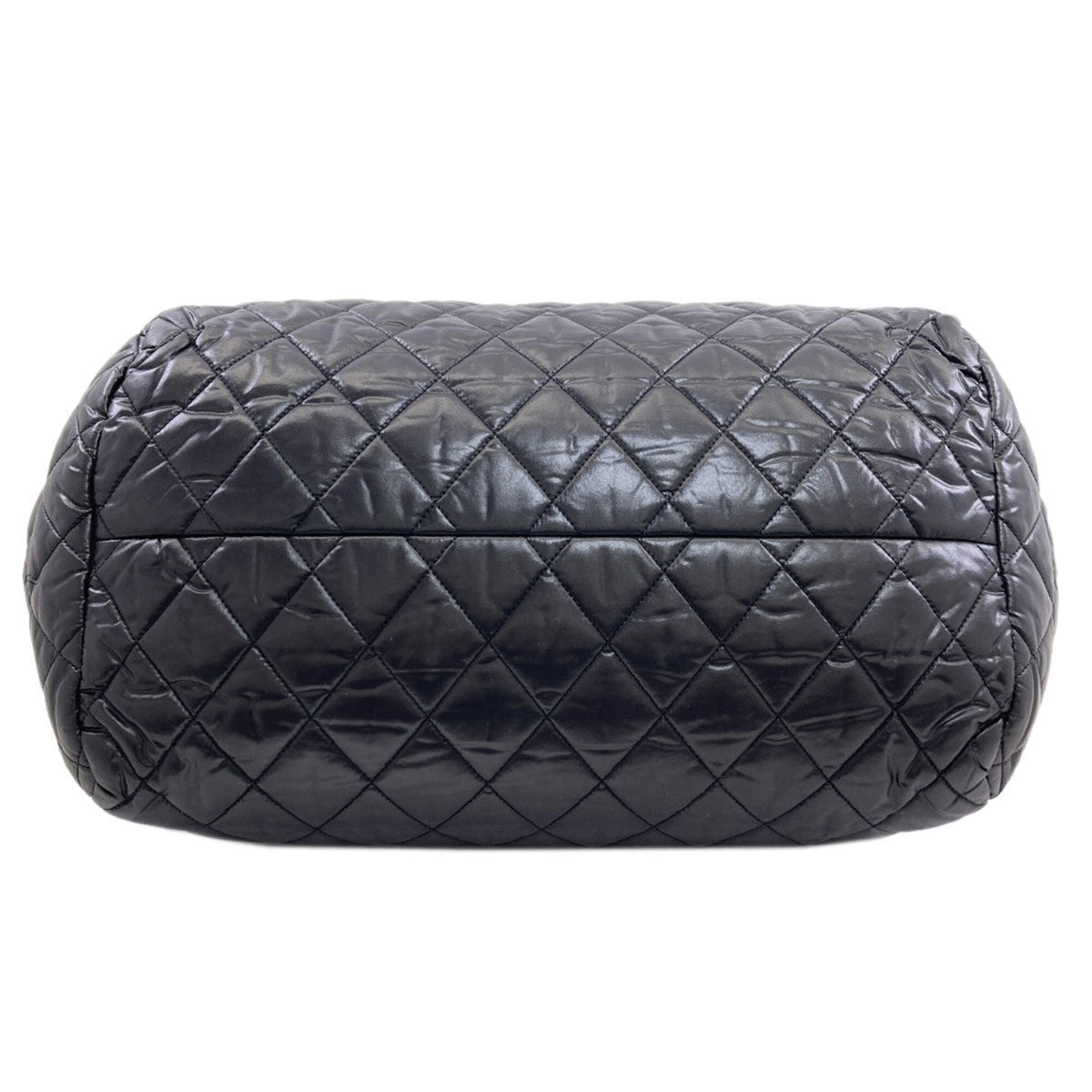 Chanel Black Nylon Boston Bag (Pre-Owned)