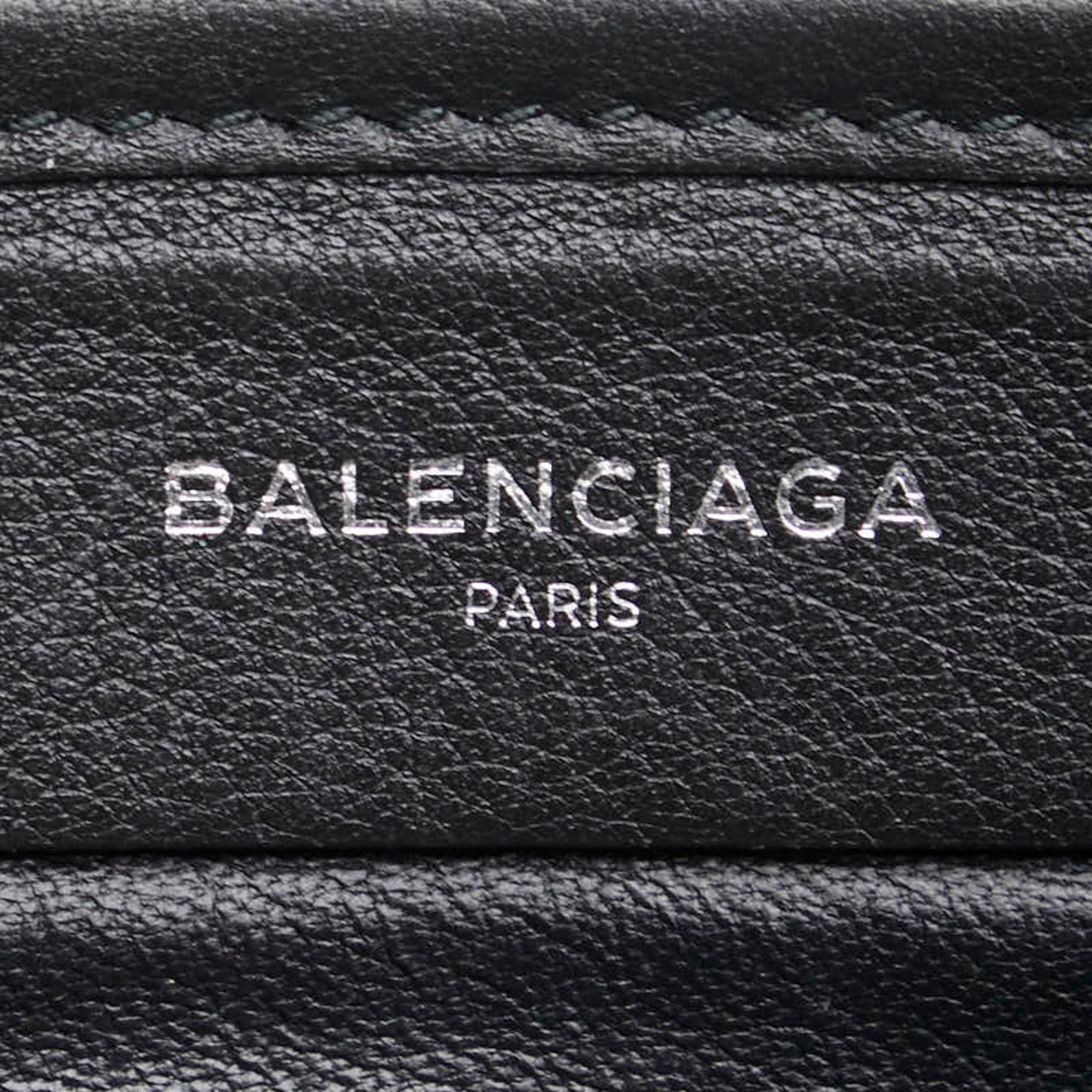Balenciaga Black Leather Pouch (Pre-Owned)