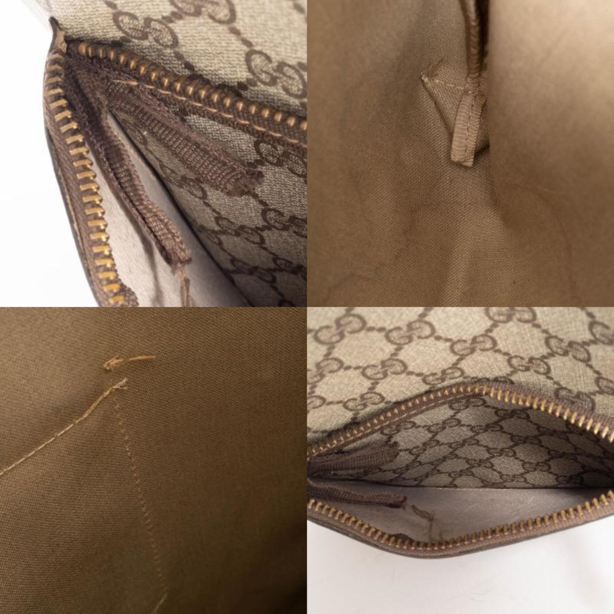 Gucci Brown Leather Tote Bag (Pre-Owned)