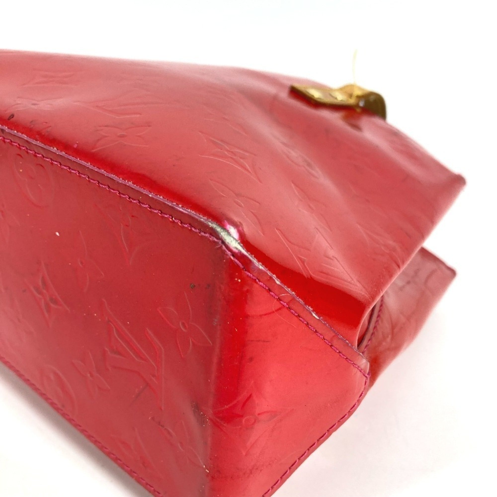 Louis Vuitton Fuchsia Pink Monogram Vernis Handbag Tote Bag (Pre-Owned)