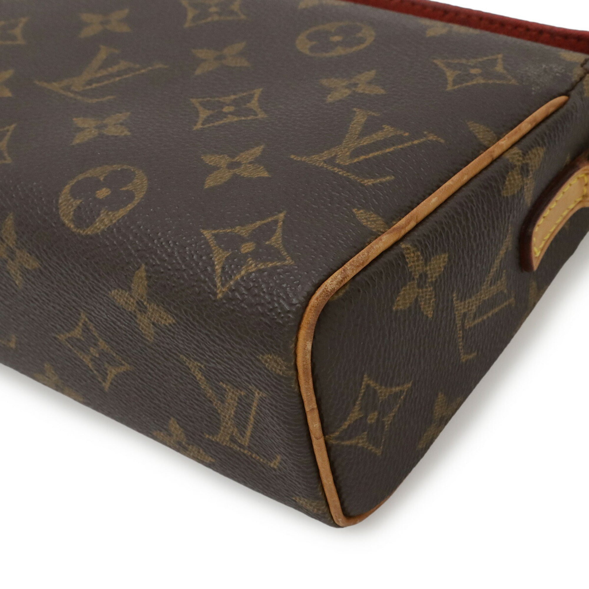 Louis Vuitton Brown Monogram Handbag Shoulder Bag (Pre-Owned)