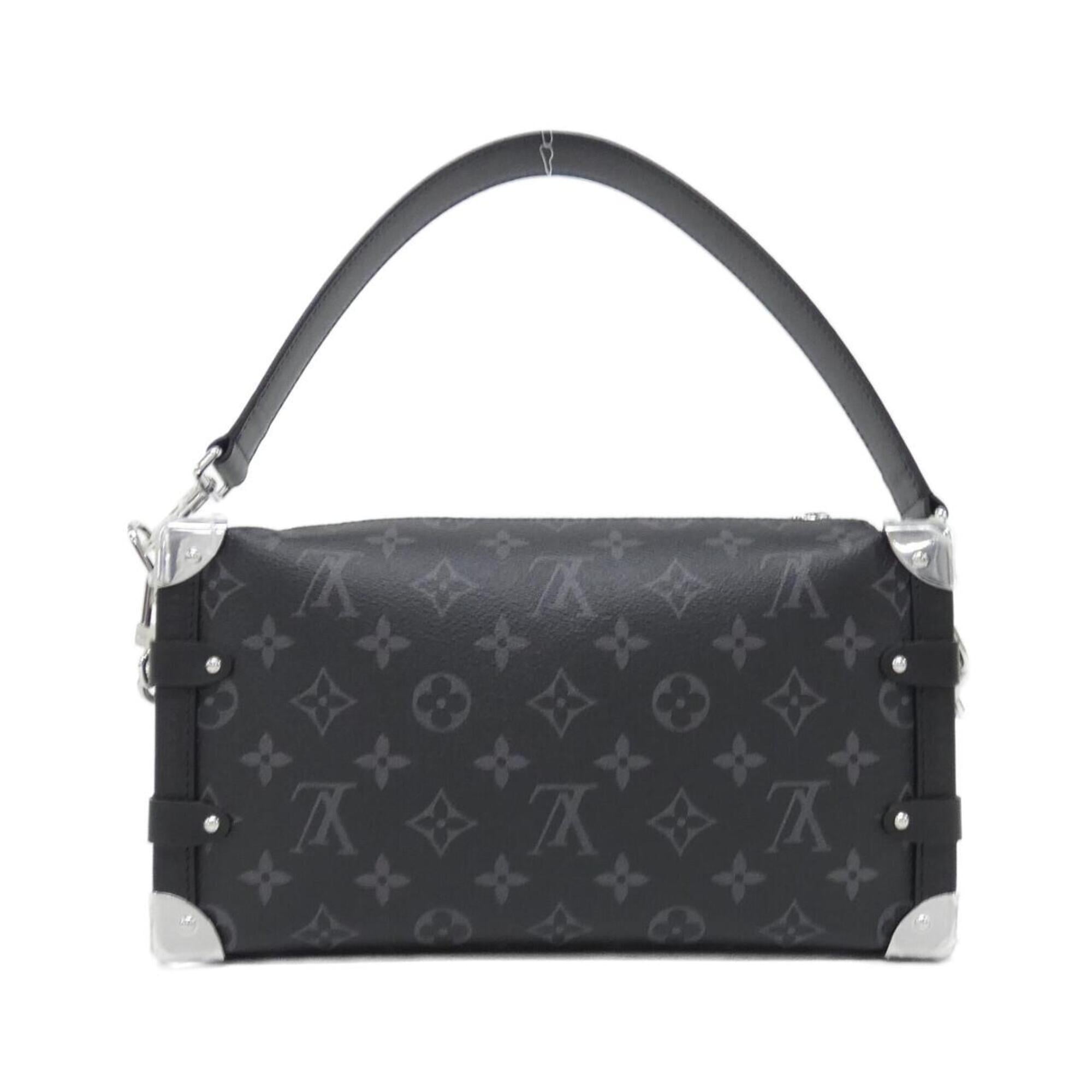 Louis Vuitton Black Coated Canvas Shoulder Bag (Pre-Owned)