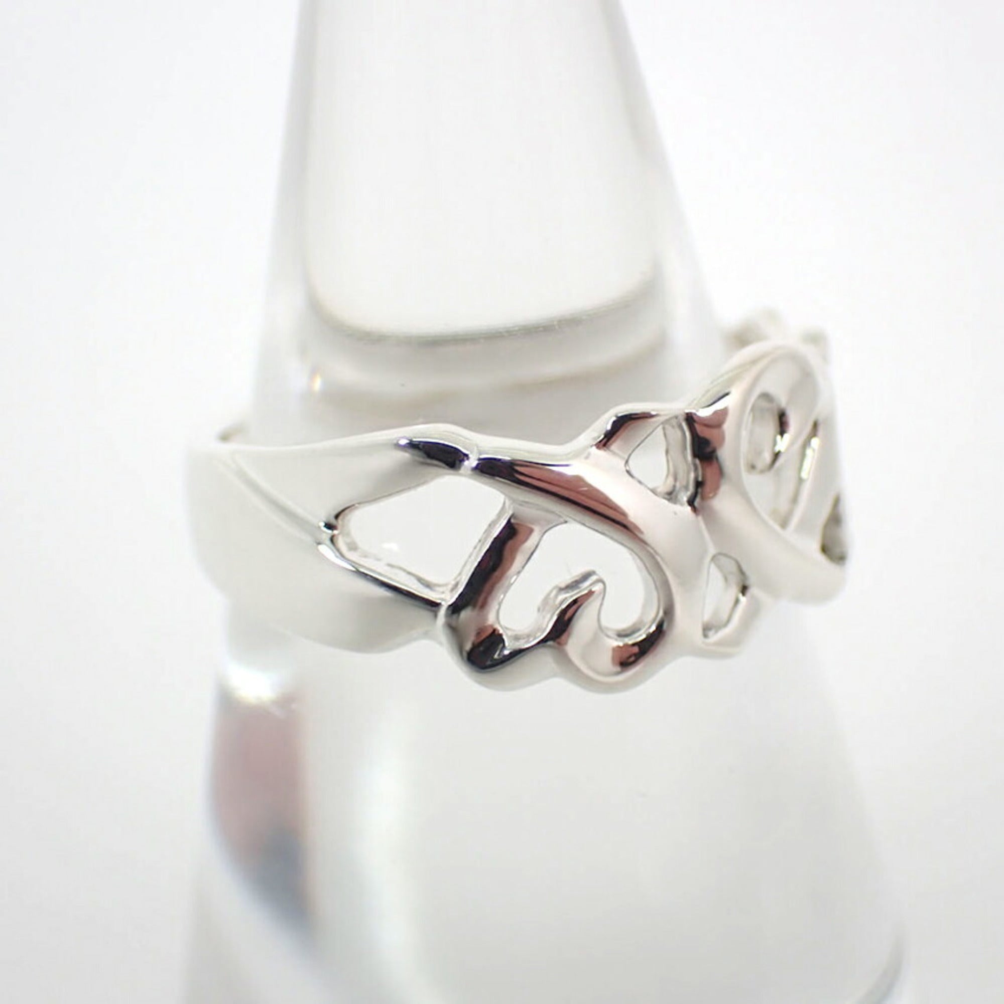 Tiffany Sterling Silver 925 Band Ring (Pre-Owned)