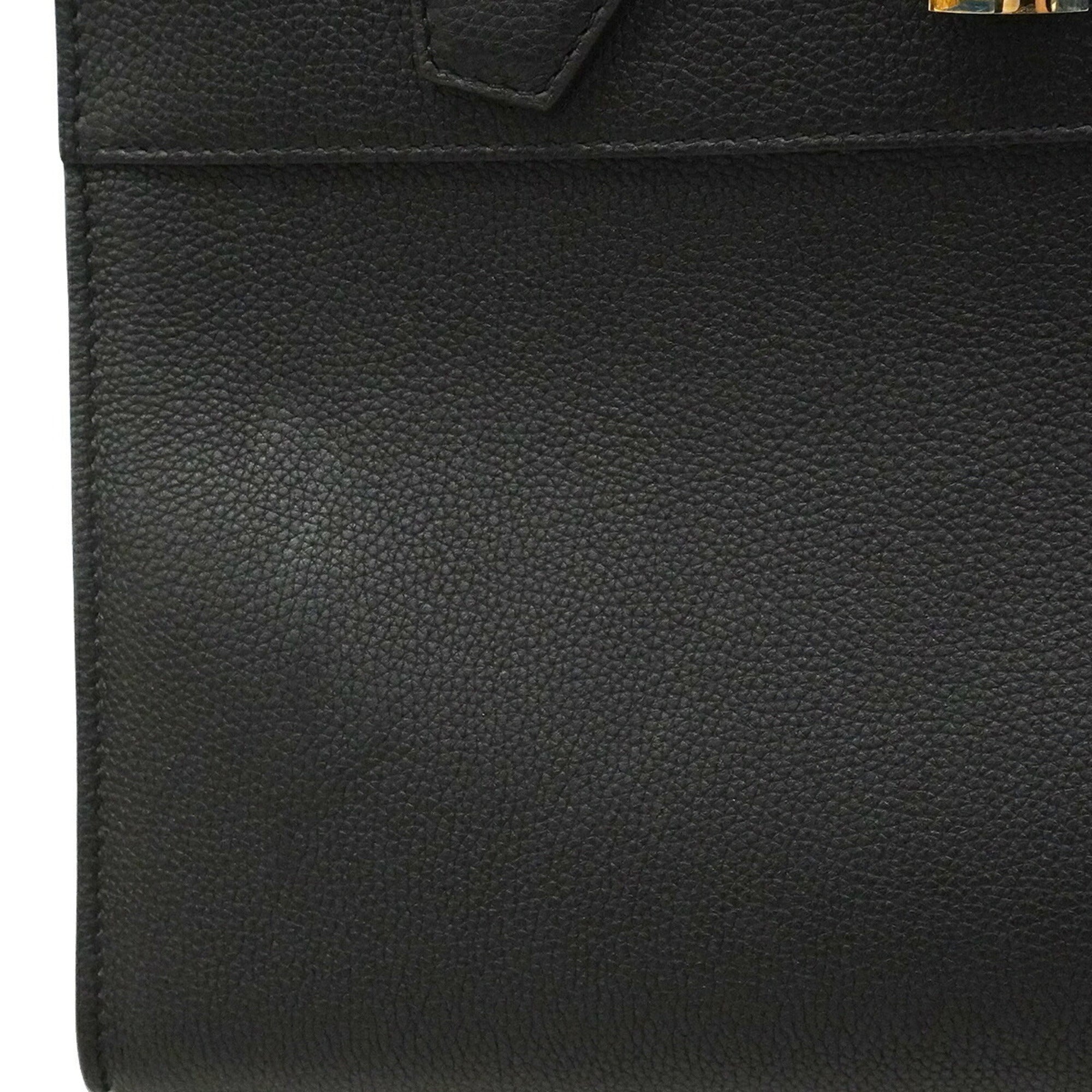 Louis Vuitton Noir Handbag (Pre-Owned)