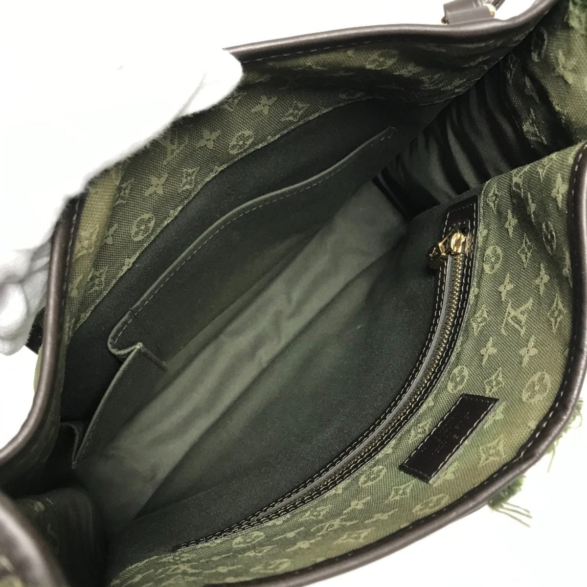 Louis Vuitton Khaki Monogram Mini Shoulder Bag (Pre-Owned)